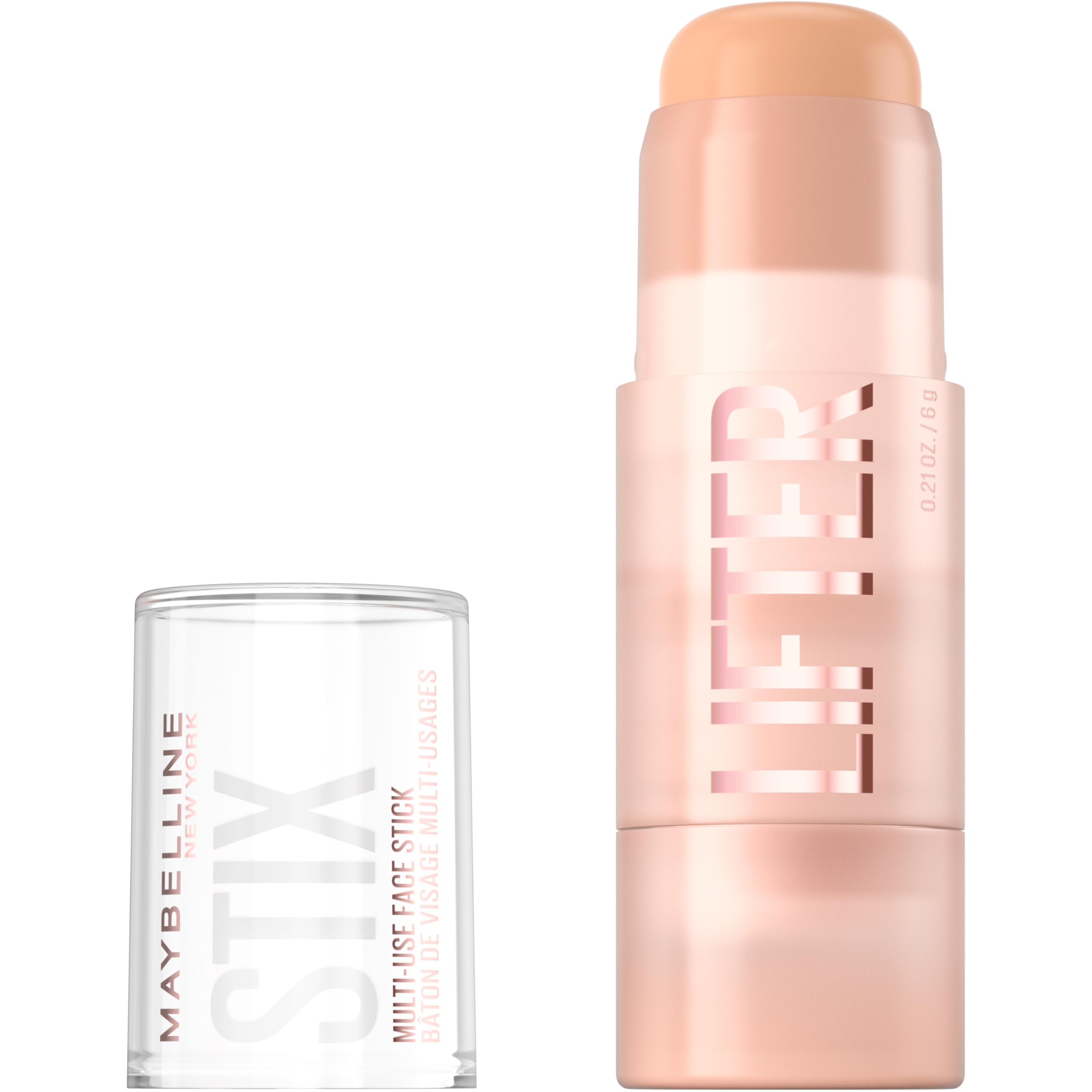 Maybelline Lifter Stix base visage pour une couvrance naturelle et uniforme.