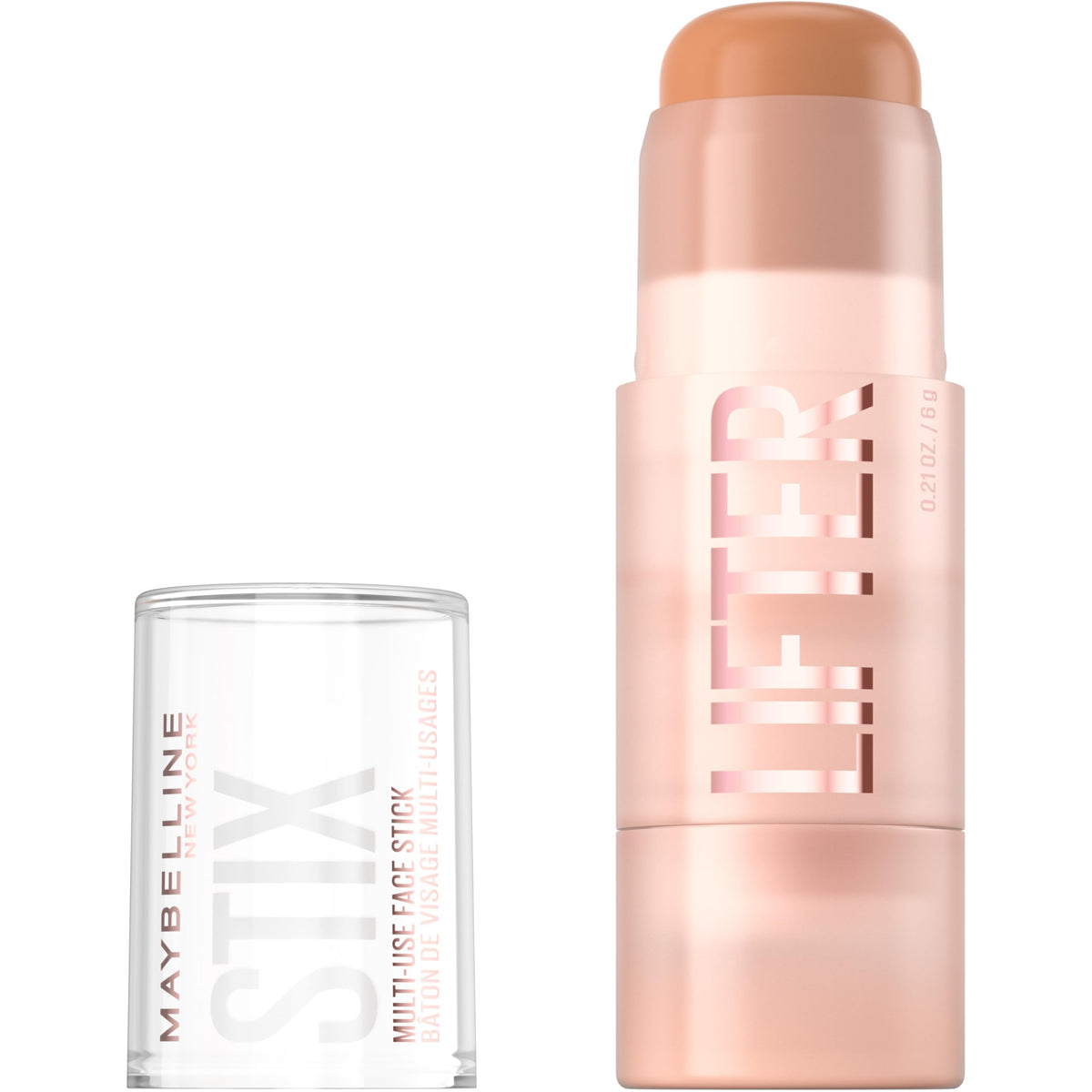 Maybelline Lifter Stix fond de teint-stick offre une couvrance naturelle et fluide.