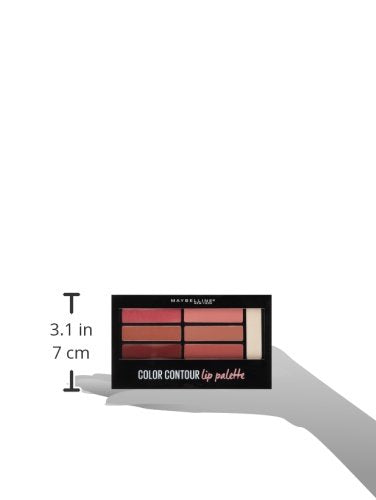Maybelline Lip Studio Color Contour Palette — pinceau double-face pour tracer et remplir.