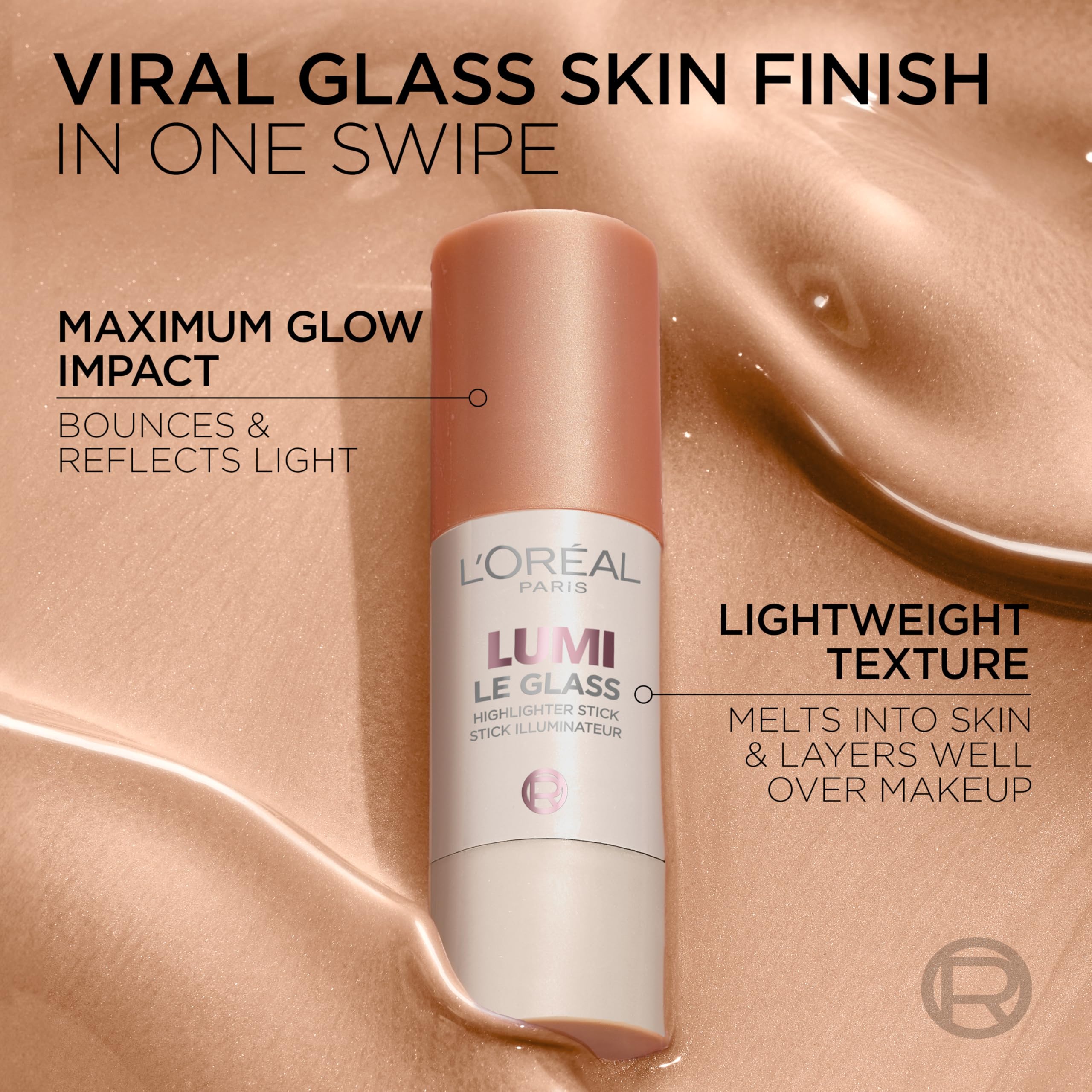 MAYBELLINE Lumi Le Glass Stick texture crème légère qui fond sur la peau