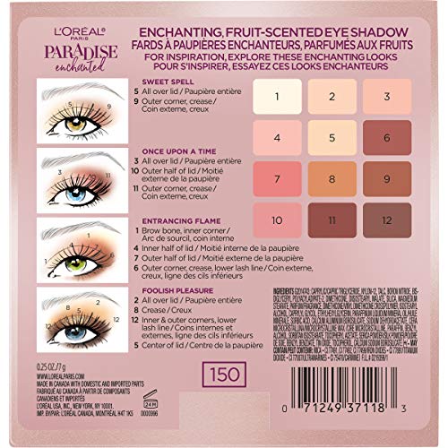 MAYBELLINE Paradis Enchanté – ombre bronze-ambres, éclat chaud pour des looks dorés.