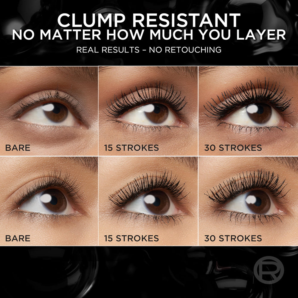 MAYBELLINE Mascara Paradis Grand Défi — Application précise avec la brosse croisée.