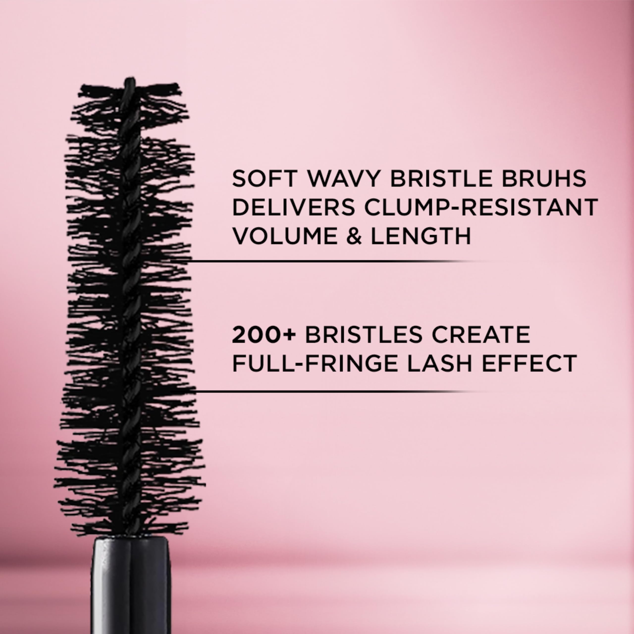 Maybelline Paradis des Cils: zéro paquets grâce à la brosse.