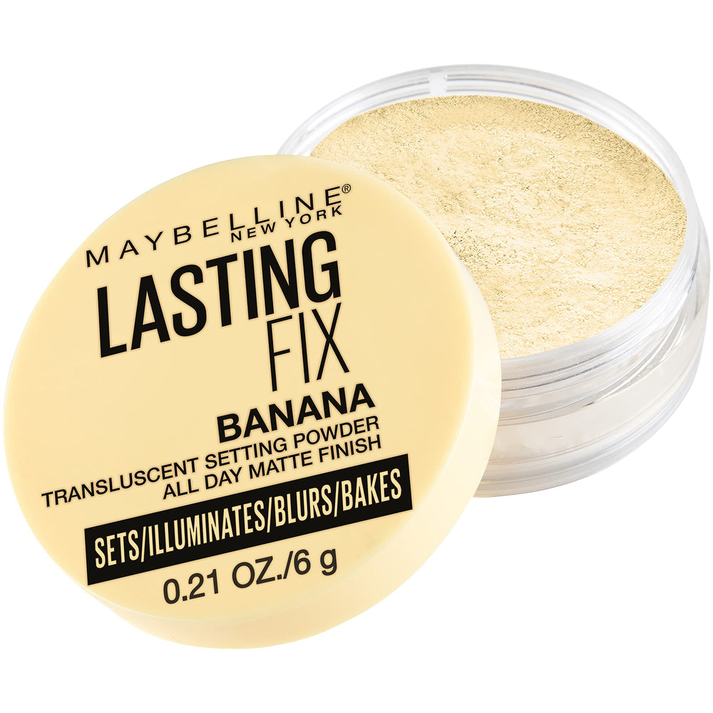Maybelline Poudre Banana: application lisse pour un fini net et durable.