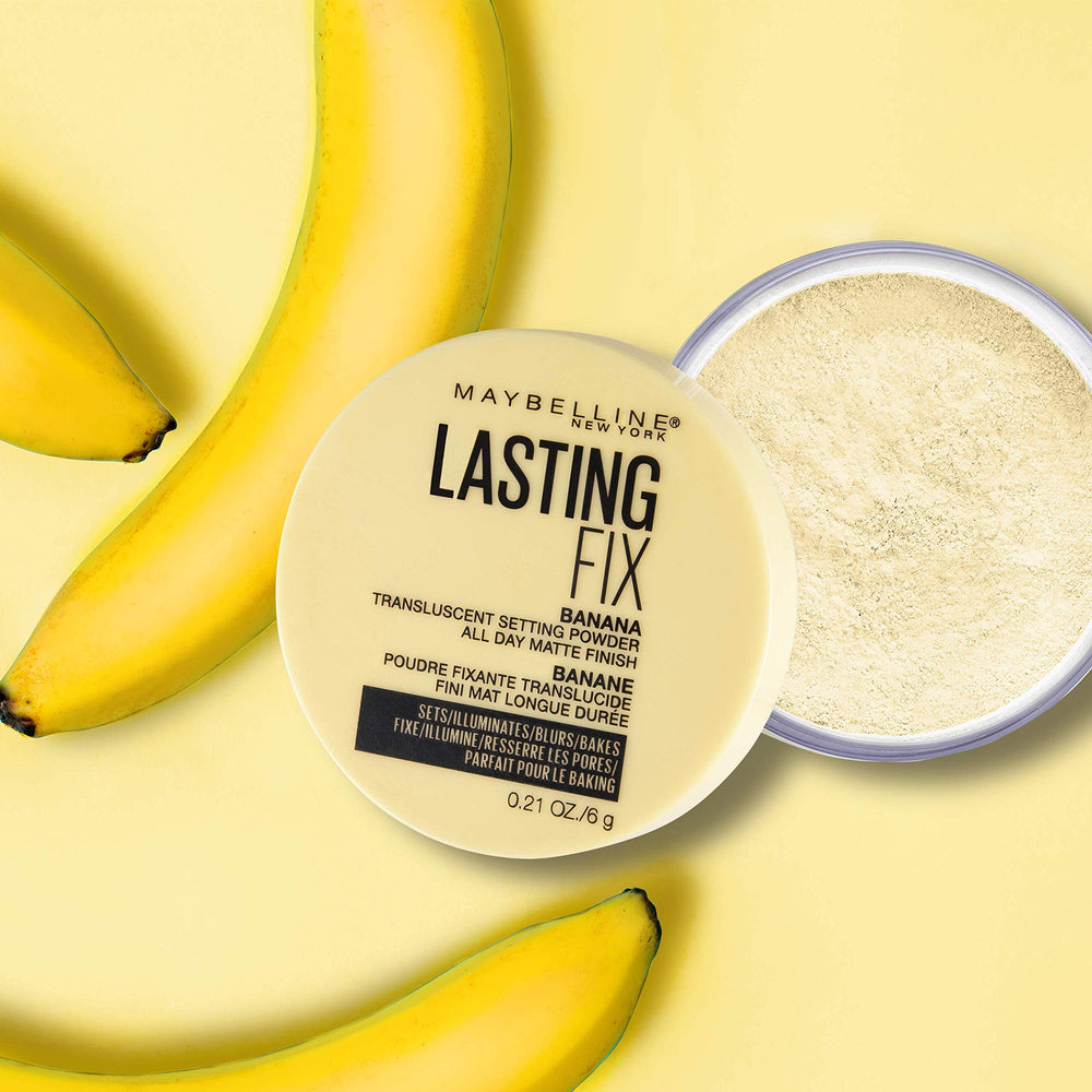 Maybelline Poudre Banana: fini velouté et travail sur l’ensemble du visage.