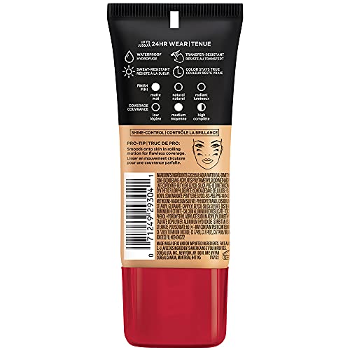 MAYBELLINE Pro-Matte: application facile au centre du visage pour un fini uniforme.