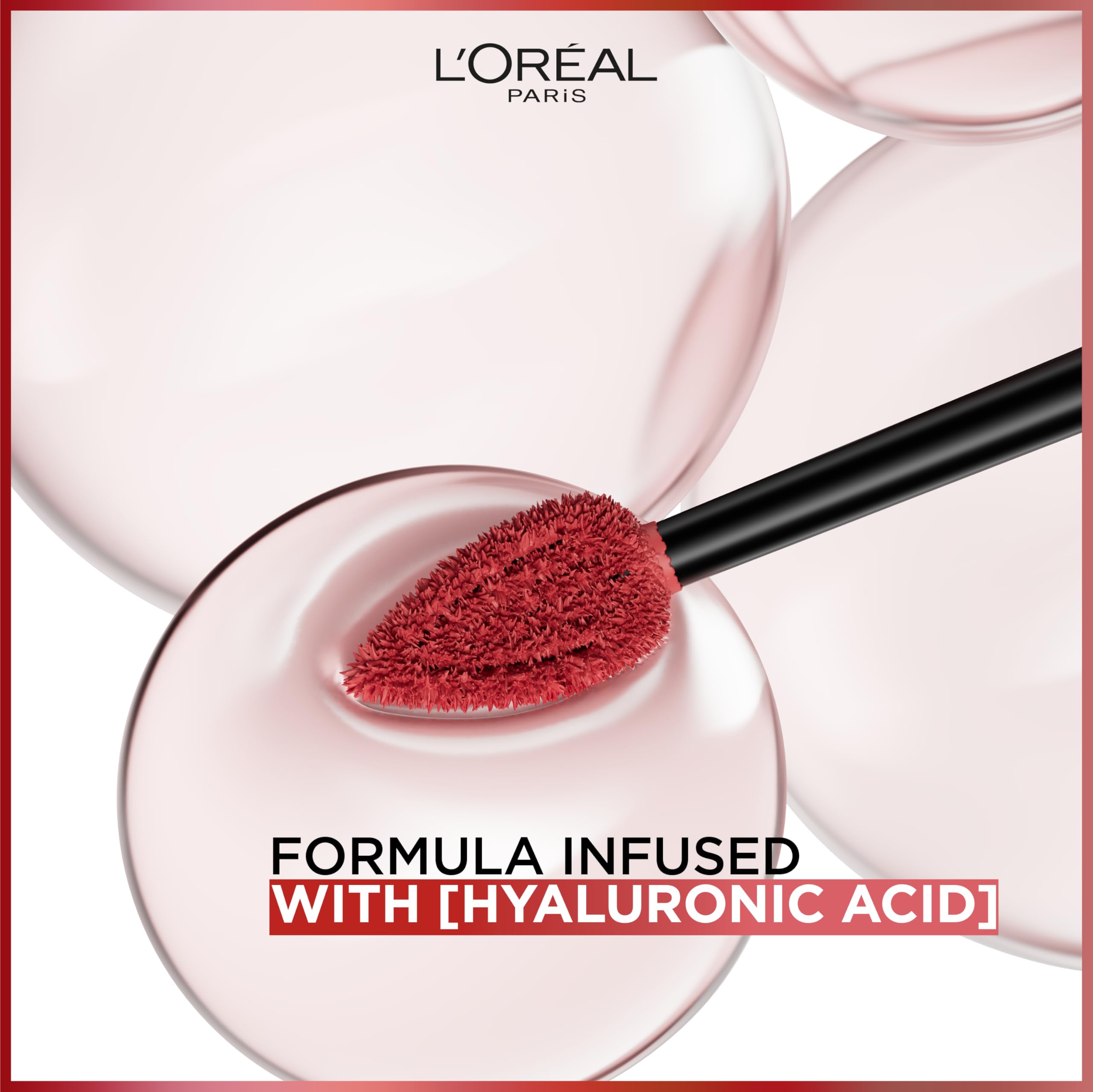 Maybelline rouge liquide fini mat : résistance au transfert.