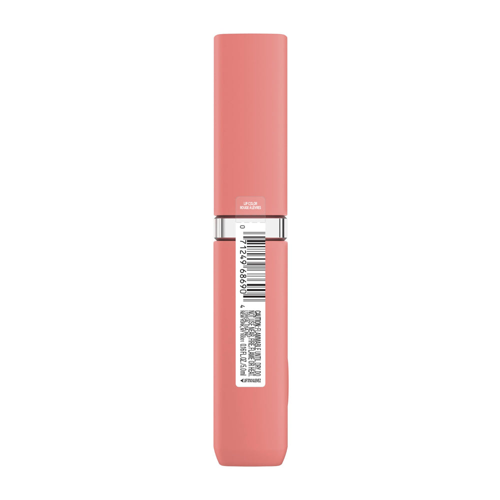 Maybelline rouge liquide mat résistance idéal pour usage quotidien sans bavures.