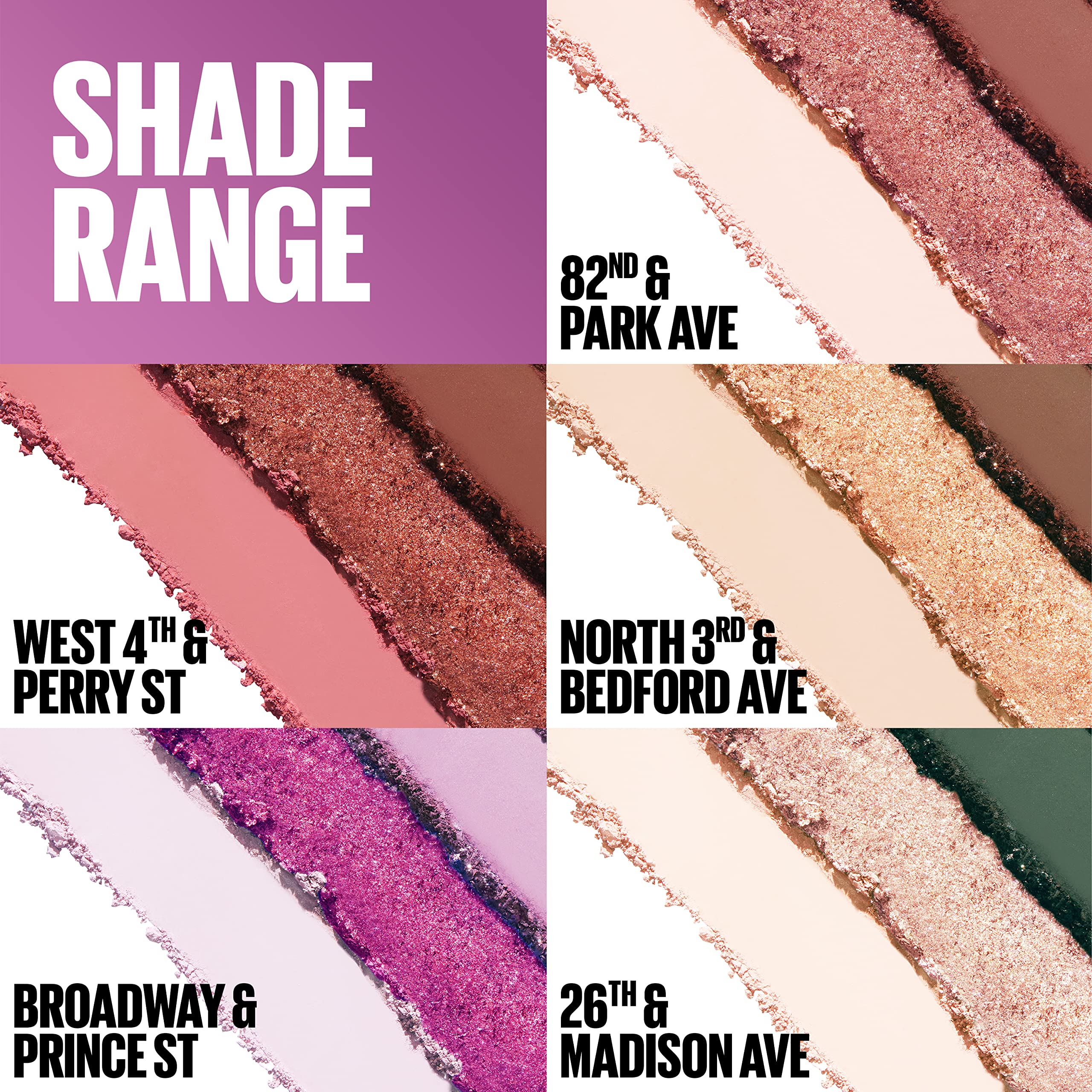 Maybelline Shadow Blocks teintes neutres et audacieuses: polyvalence pour tous les looks