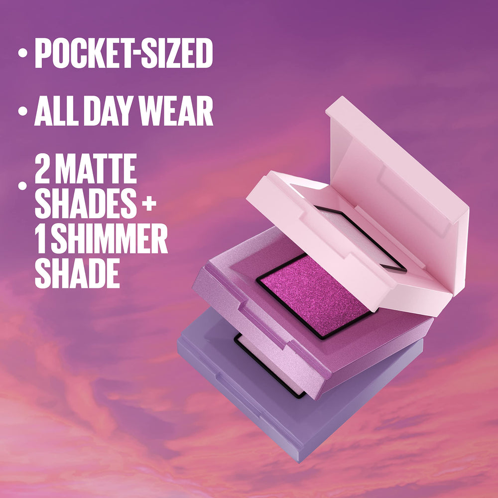 Maybelline Shadow Blocks, teintes neutres, pour un look naturel et polyvalent.