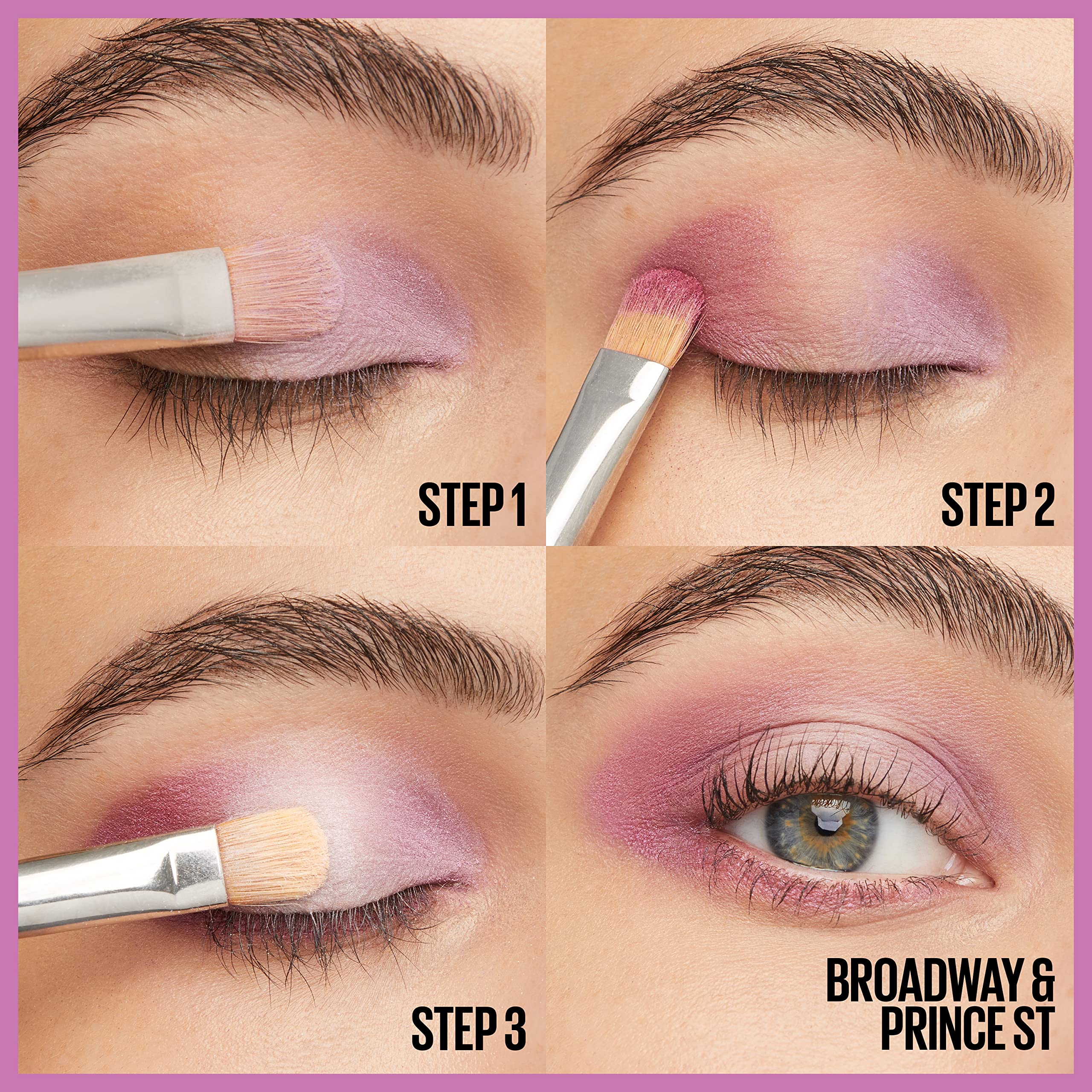 Maybelline Shadow Blocks, texture soyeuse qui s'estompe sans bavure.