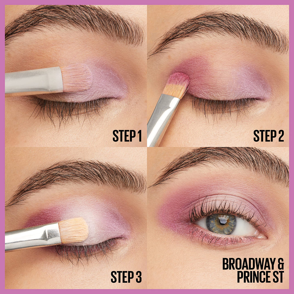 Maybelline Shadow Blocks, texture soyeuse qui s'estompe sans bavure.