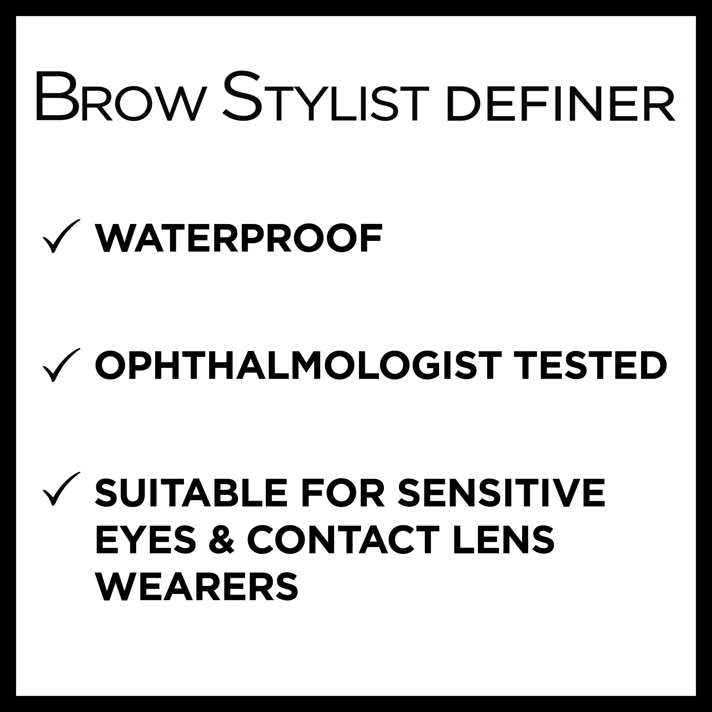 MAYBELLINE Application rapide pour dessiner naturellement les poils des sourcils.