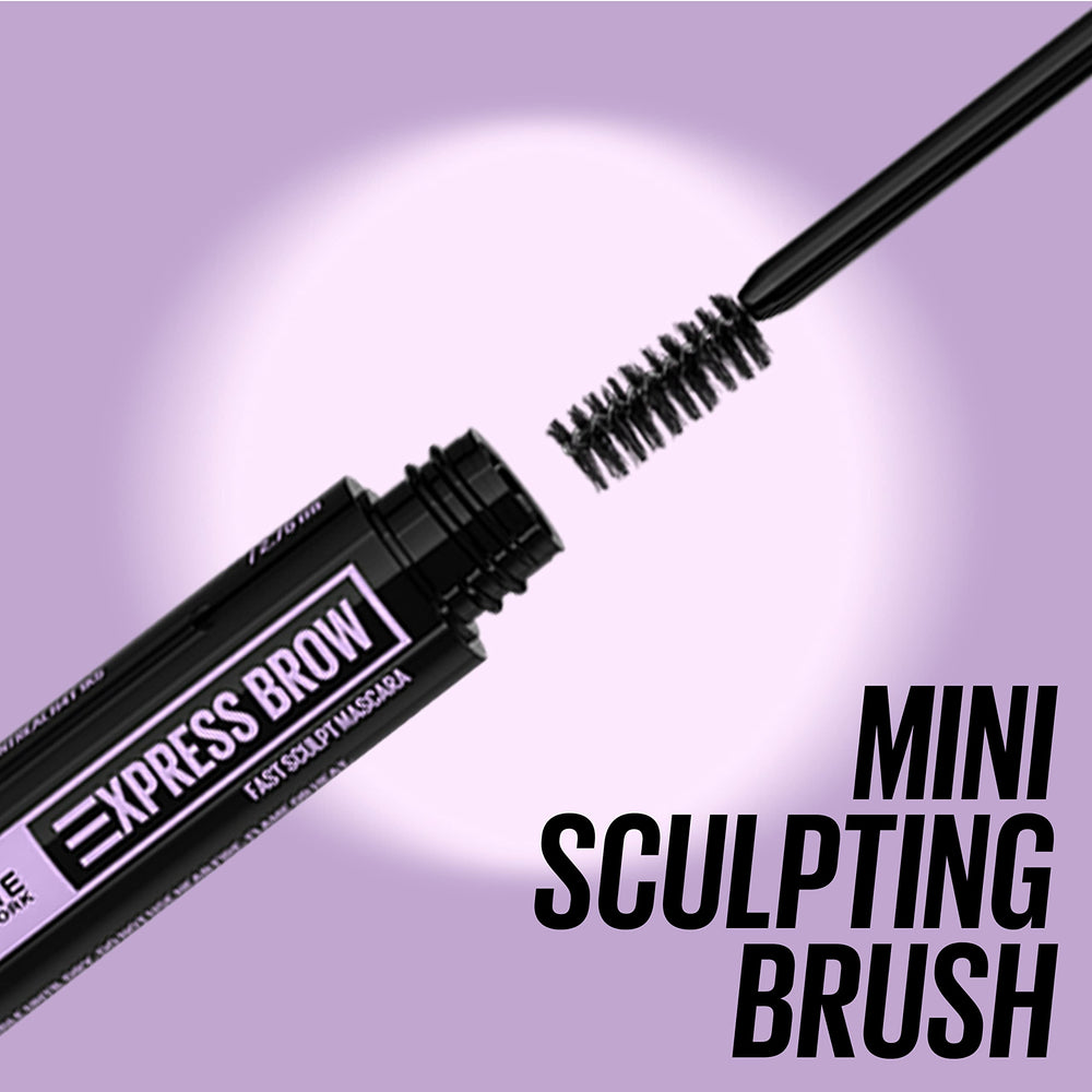 Maybelline – application rapide pour sourcils propres en déplacement.