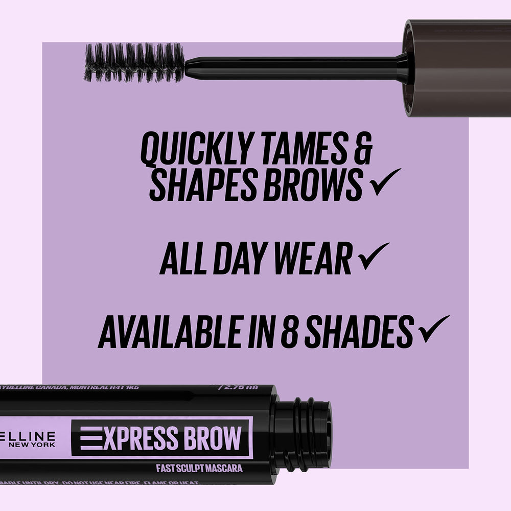 Maybelline – emballage pratique facilitant l'usage quotidien.