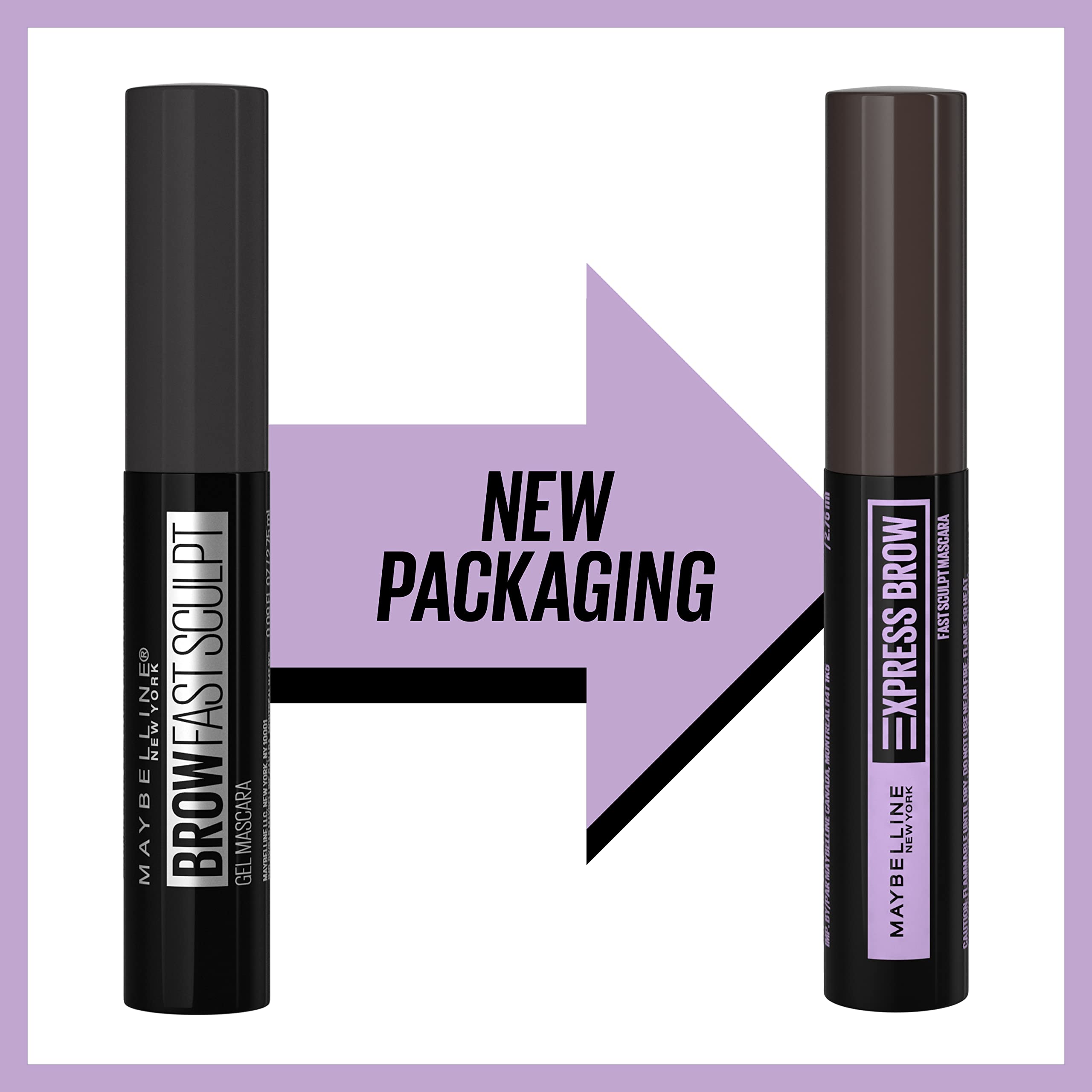 Maybelline – sept teintes et une incolore pour un style naturel.