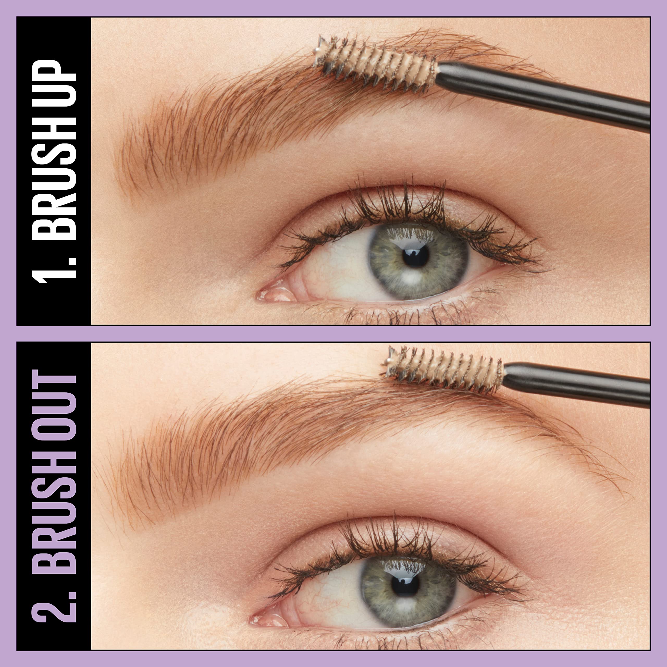 Maybelline – tenue longue durée pour sourcils définis toute la journée.