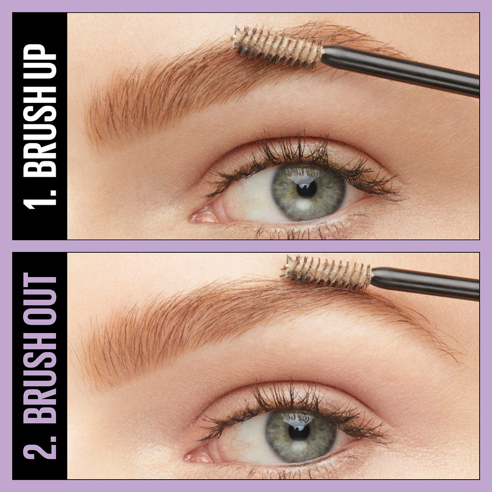 Maybelline – tenue longue durée pour sourcils définis toute la journée.