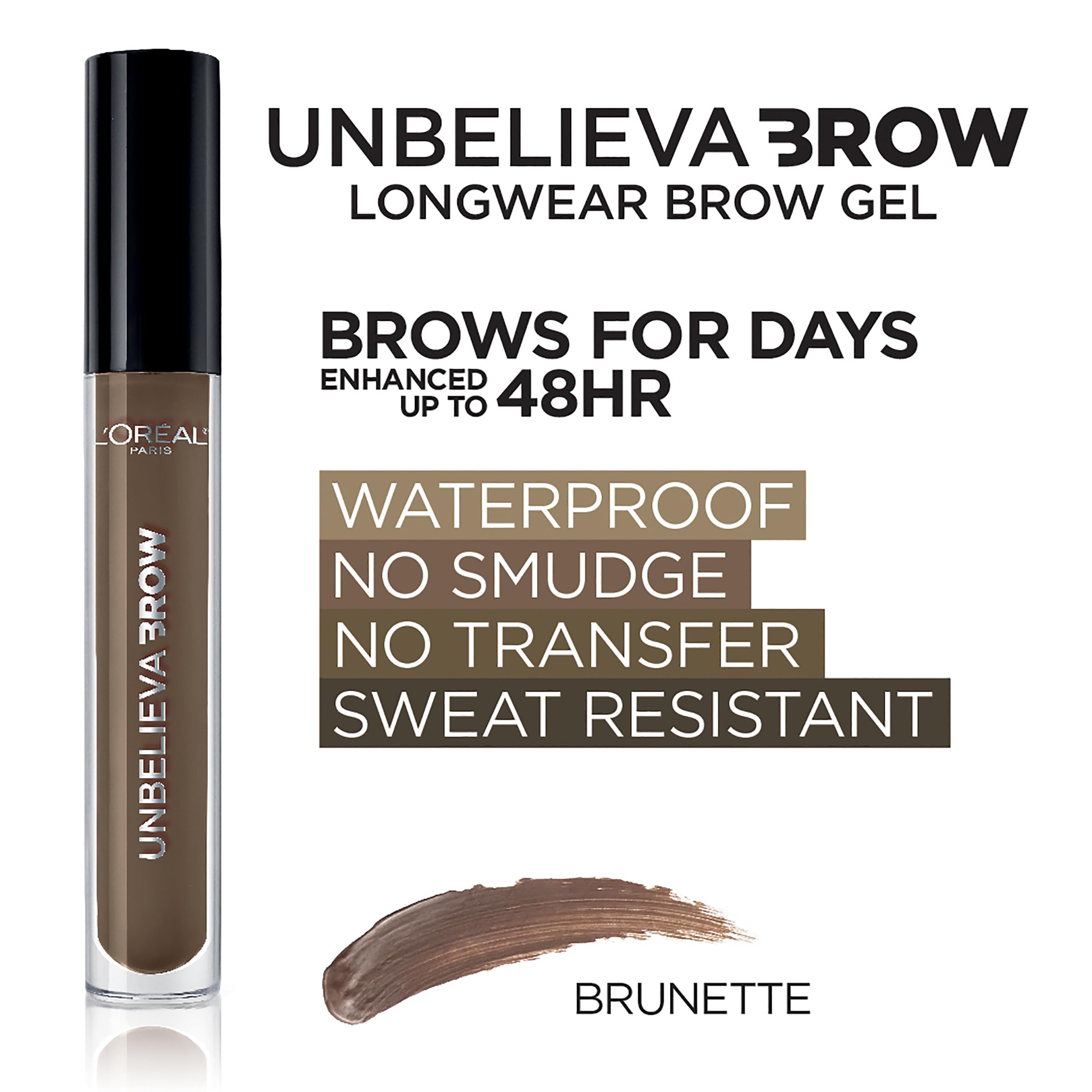 Maybelline Unbelieva-Brow, résistance à l'eau pour des sourcils qui tiennent.