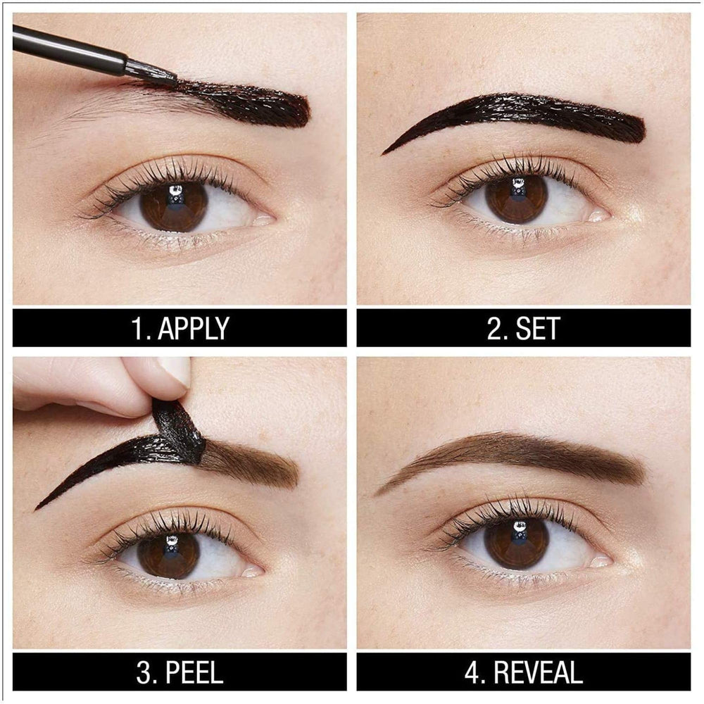 Maybelline Sourcils Tattoo Gel retrait facile après pose.