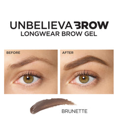 Maybelline Unbelieva-Brow, teinte brunette pour fini naturel ou intense.