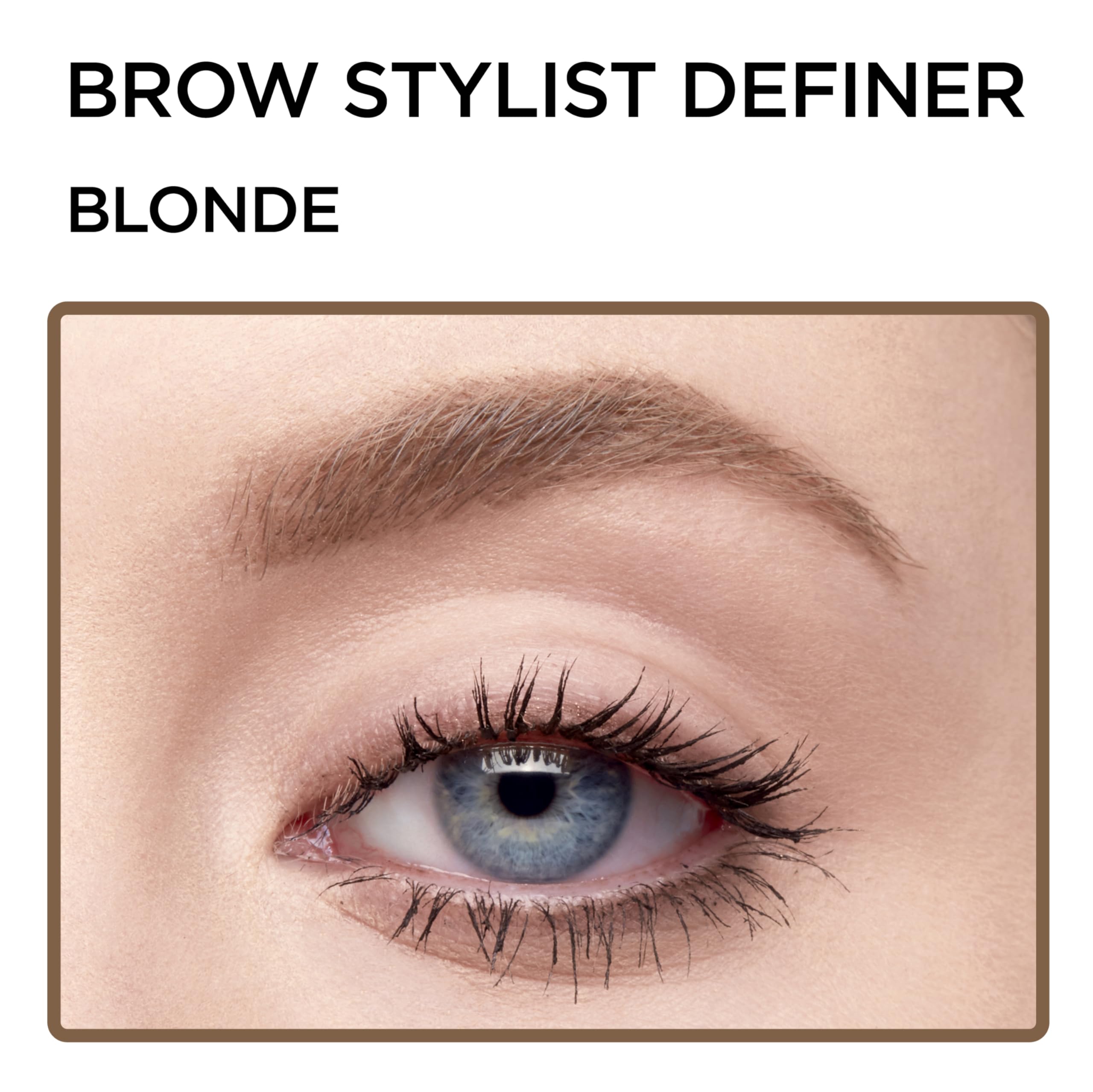 MAYBELLINE Crayon sourcils blond pour définir les zones clairsemées.