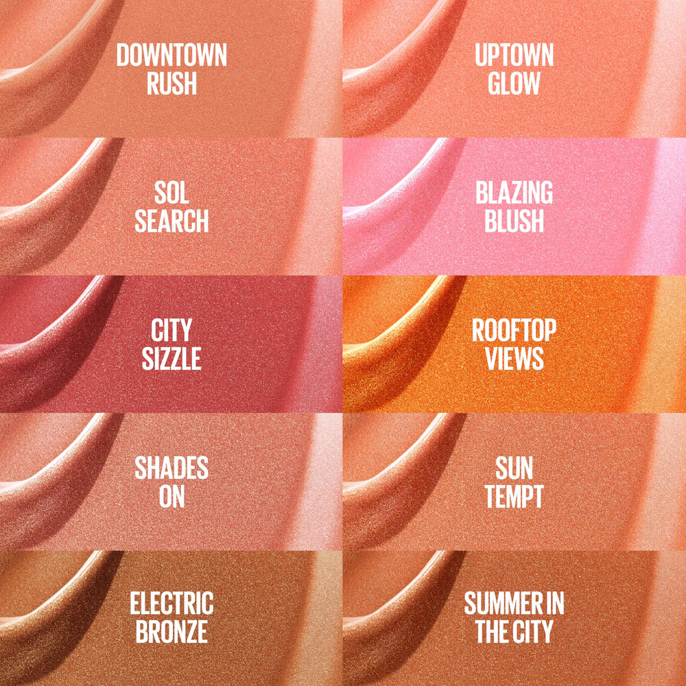 Maybelline Sunkisser vitamine E nourrissante lors de l’application.
