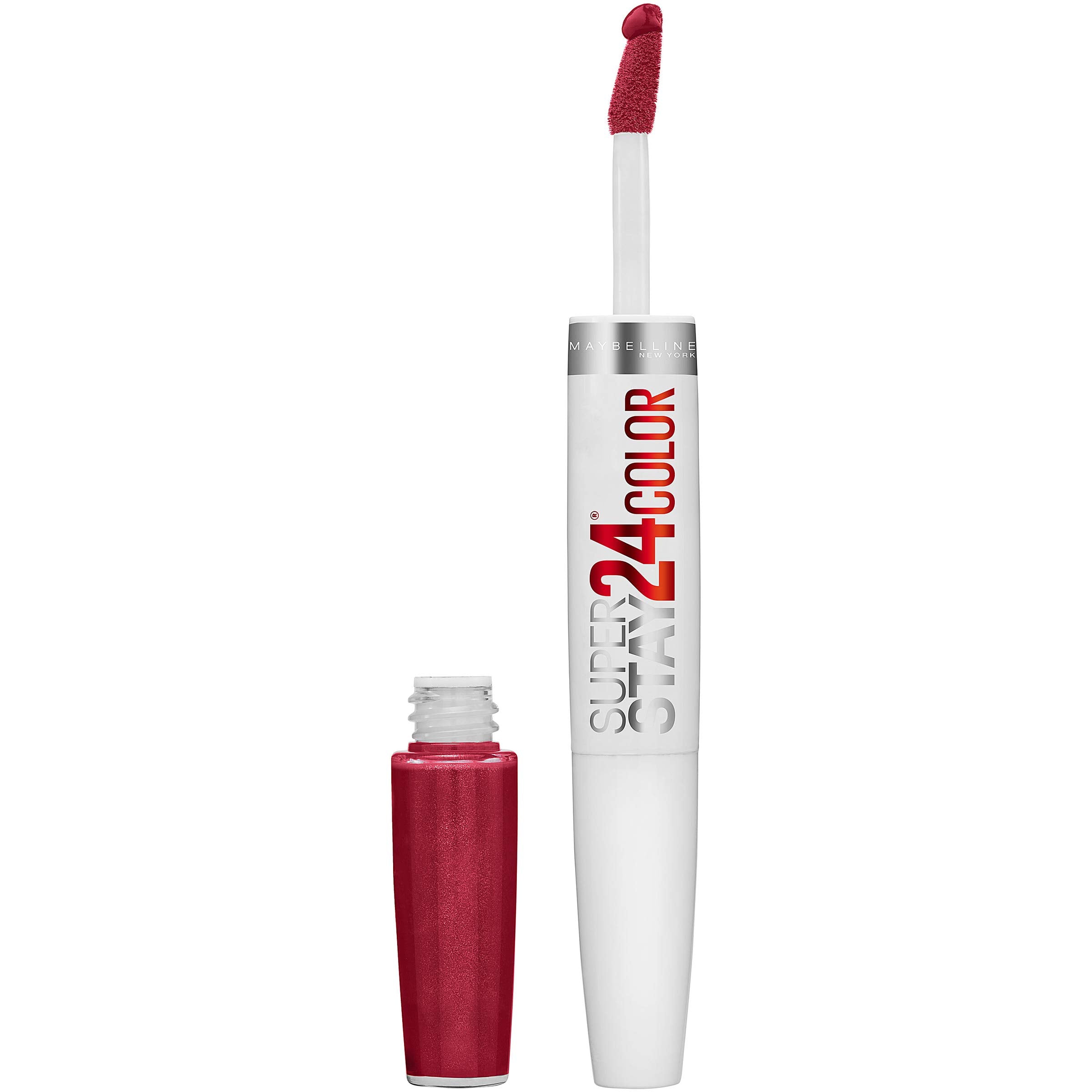 Maybelline Super Stay 24 avec applicateur précis pour une application nette et longue tenue.