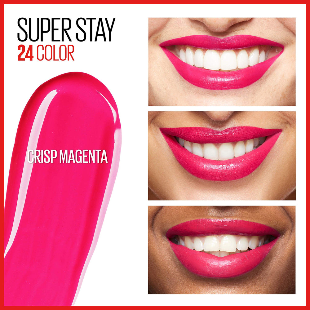 Maybelline Super Stay 24 baume hydratant, lèvres confort tout au long de la journée.