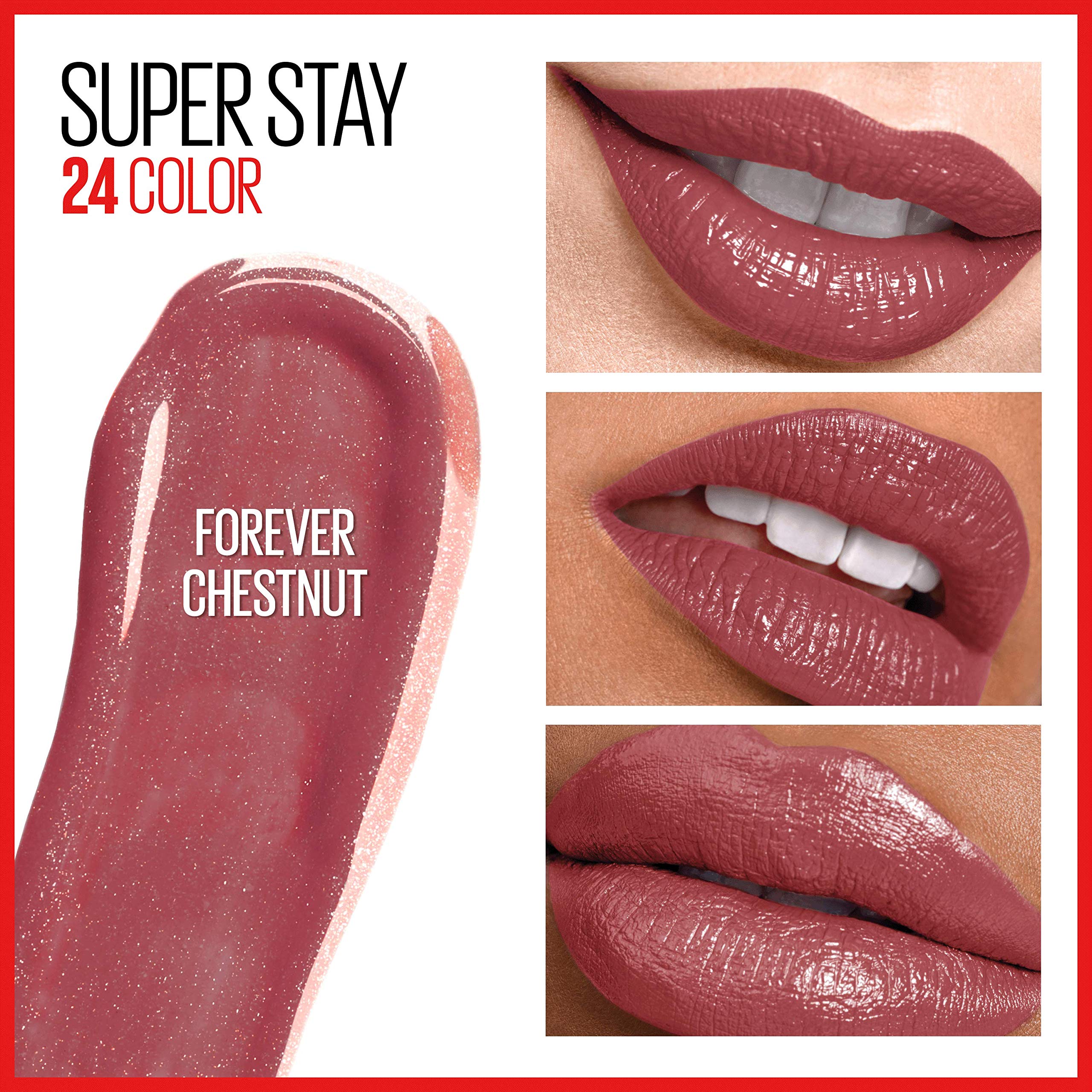 Maybelline Super Stay 24, deux etapes, resultat durable sans retouches frequentes.