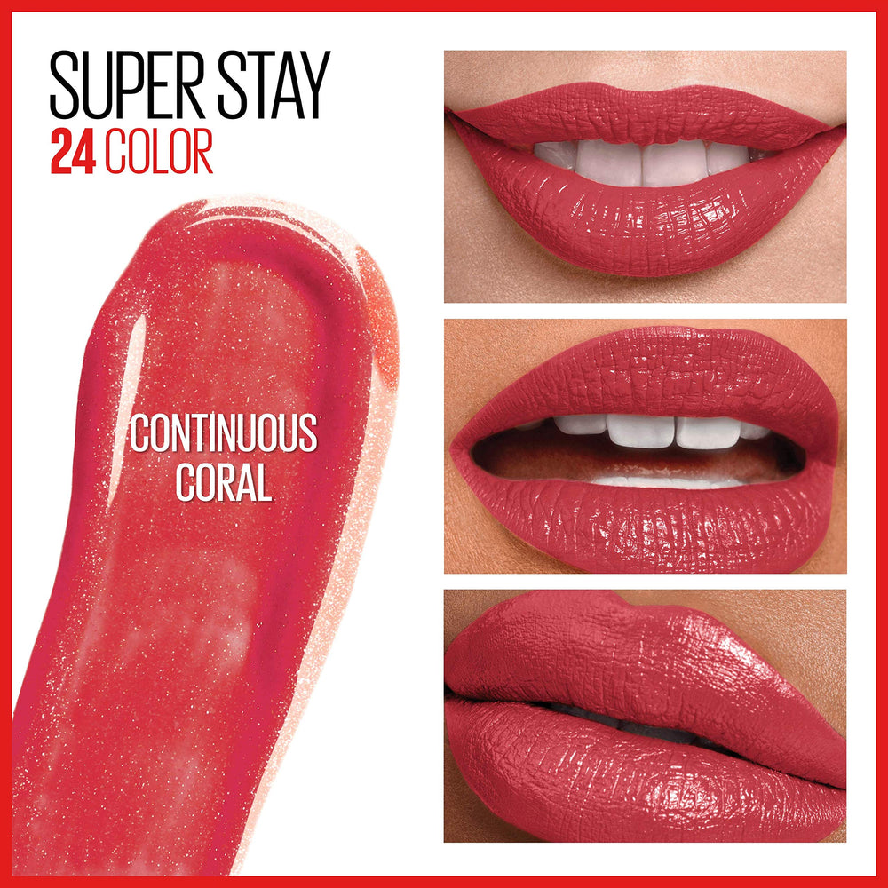 Maybelline Super Stay 24, technologie micro-flex : application fluide et confort longue durée.