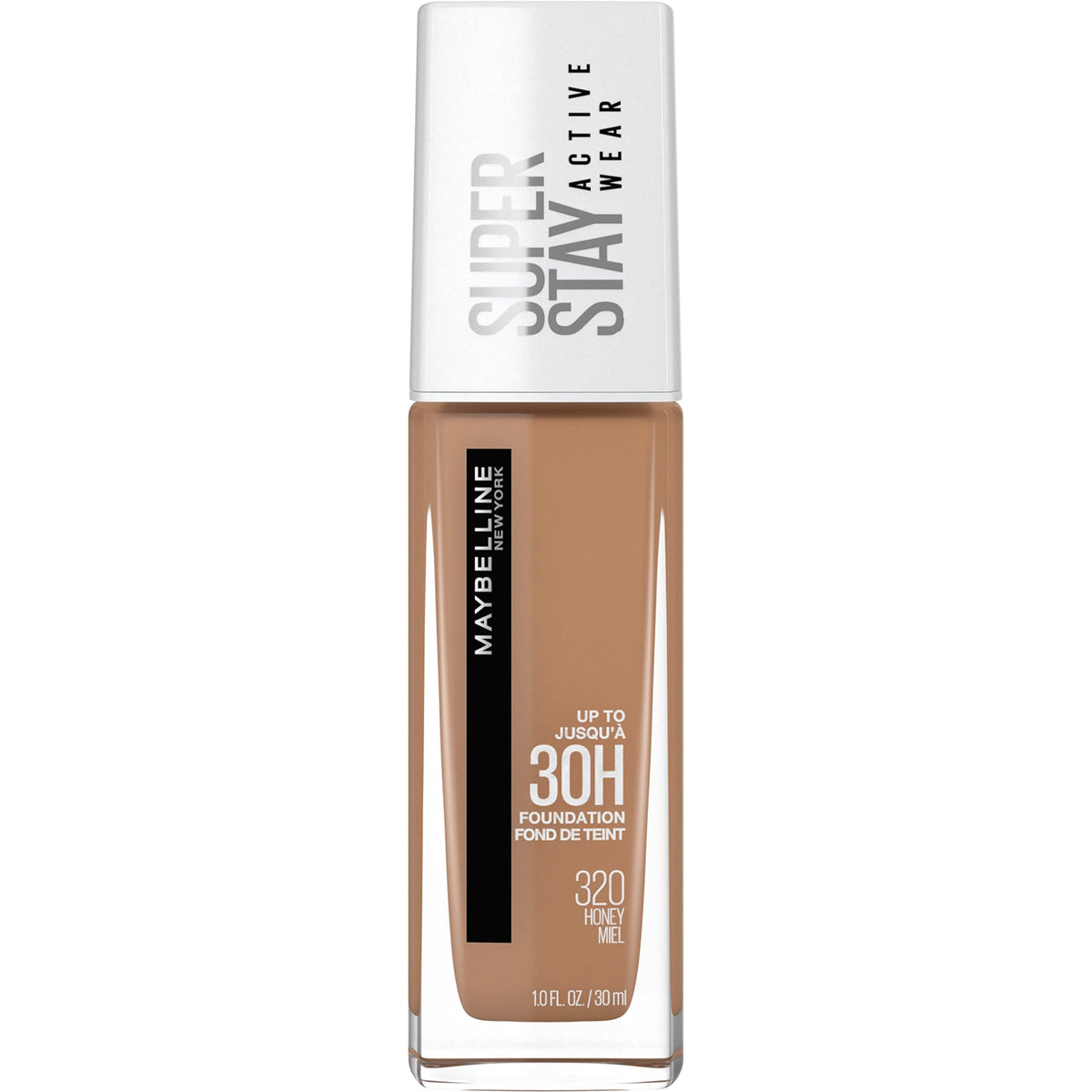 Maybelline Super Stay Bouteille Liquide en action, application homogène et rapide.
