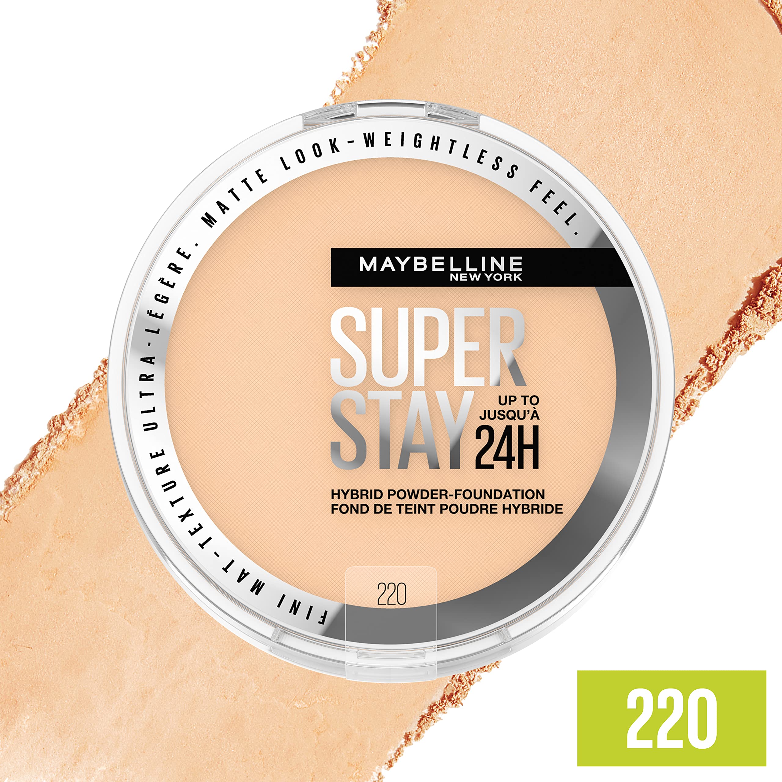 Gamme de 16 teintes Maybelline Super Stay pour toutes les carnations.