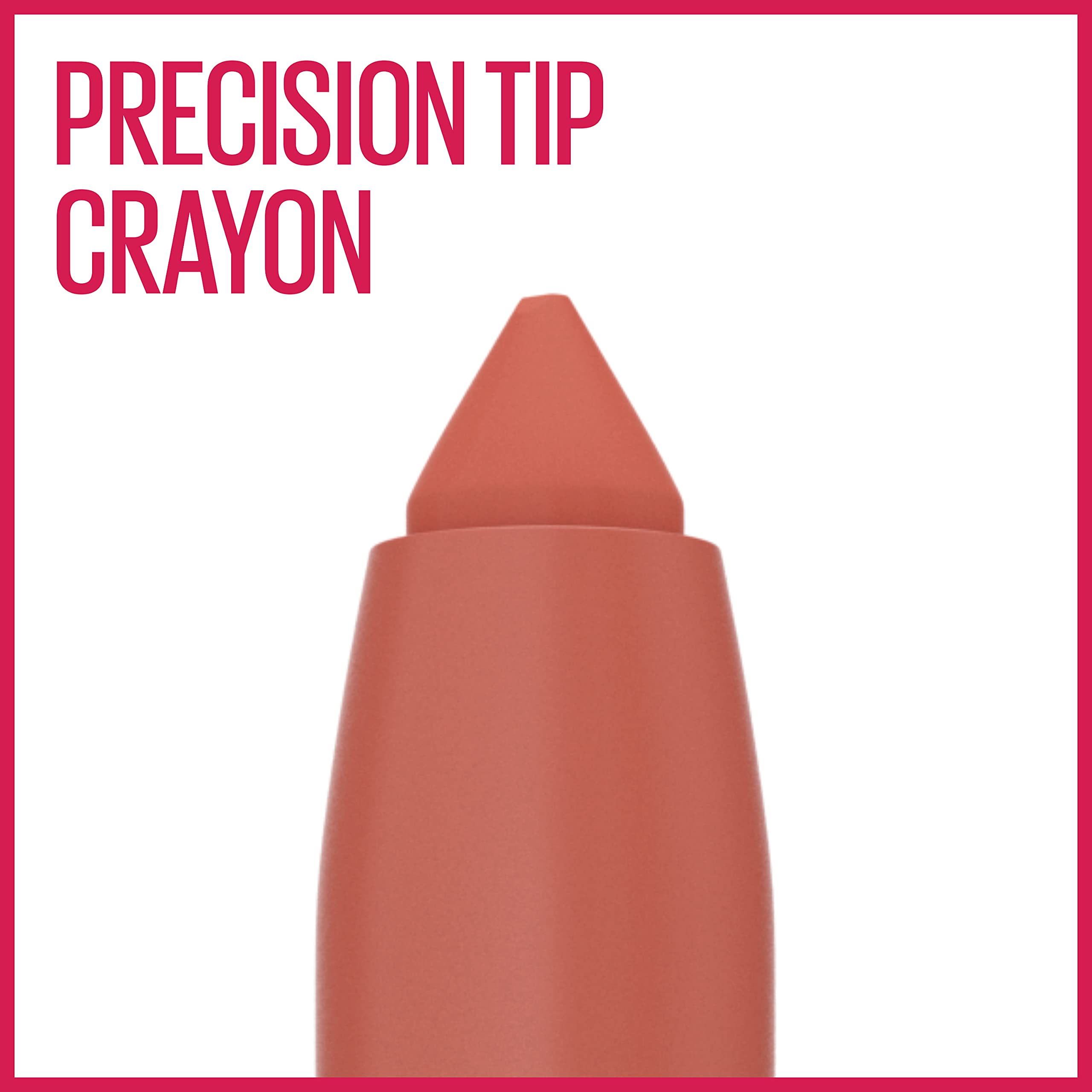 Maybelline Super Stay Ink Crayon — longue tenue sans bavure sur les lèvres.