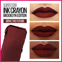 Maybelline Crayon à Lèvres Matte Accept A Dare, longue tenue huit heures