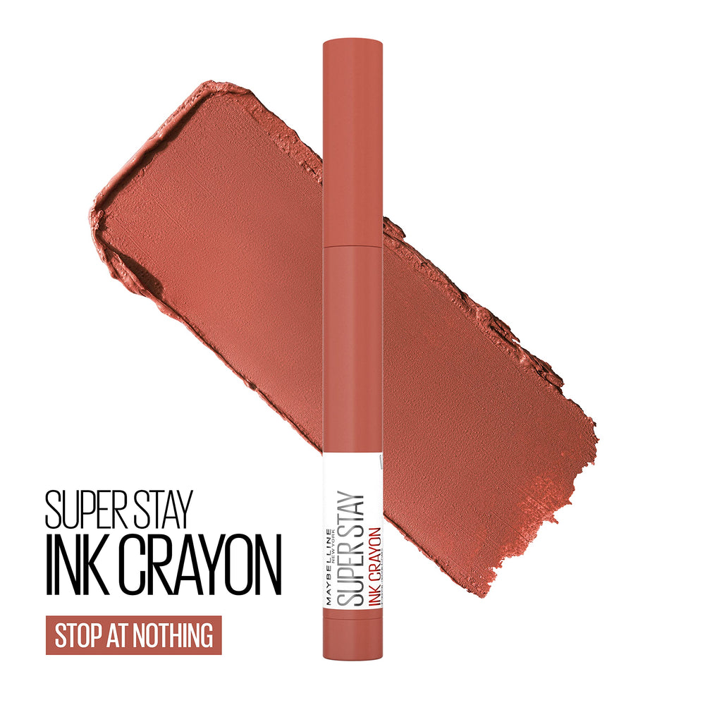 Maybelline Super Stay Ink Crayon — précision d'application grâce à l'embout intégré.