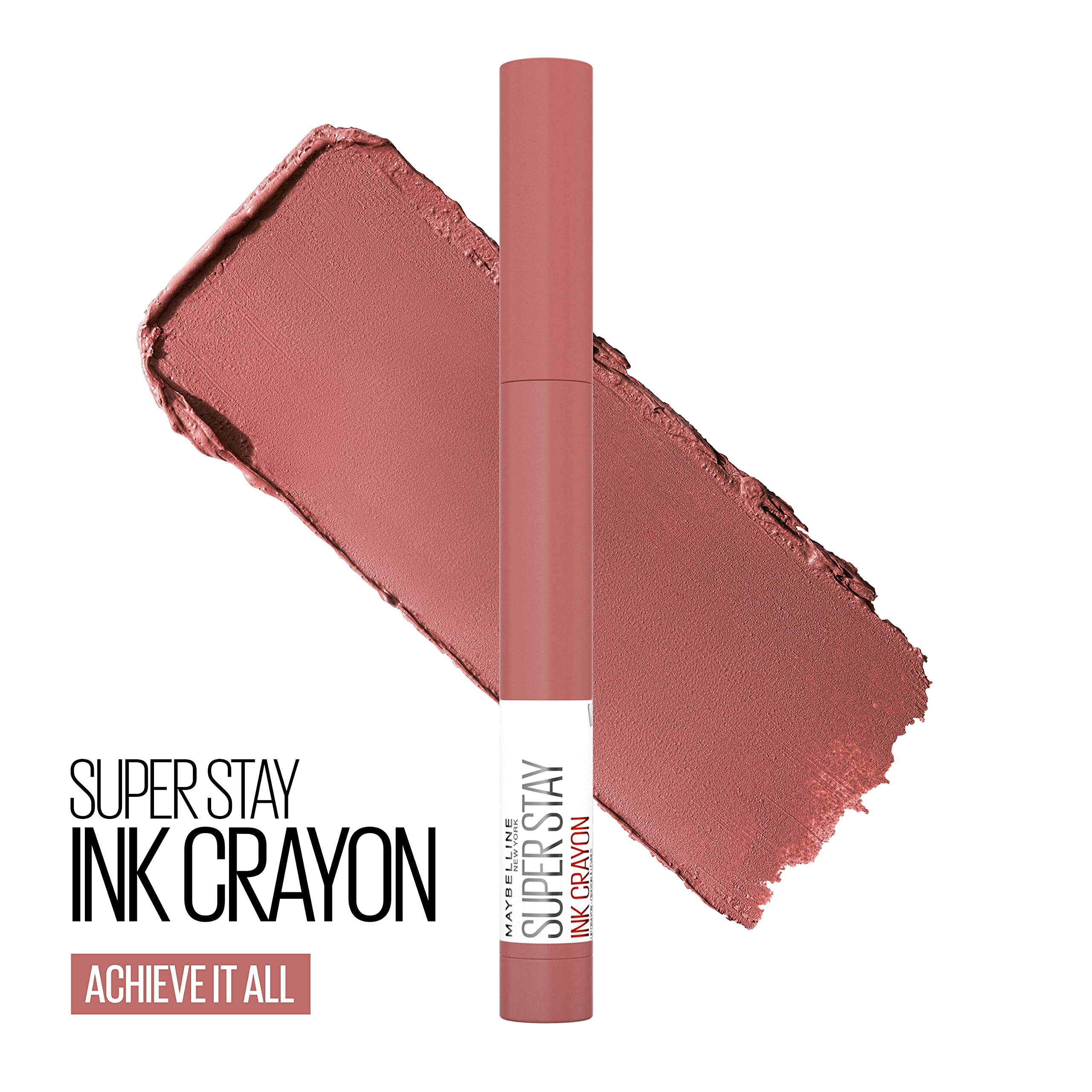 Maybelline Super Stay Ink Crayon - taille-crayon integre pour tracé ultra precis