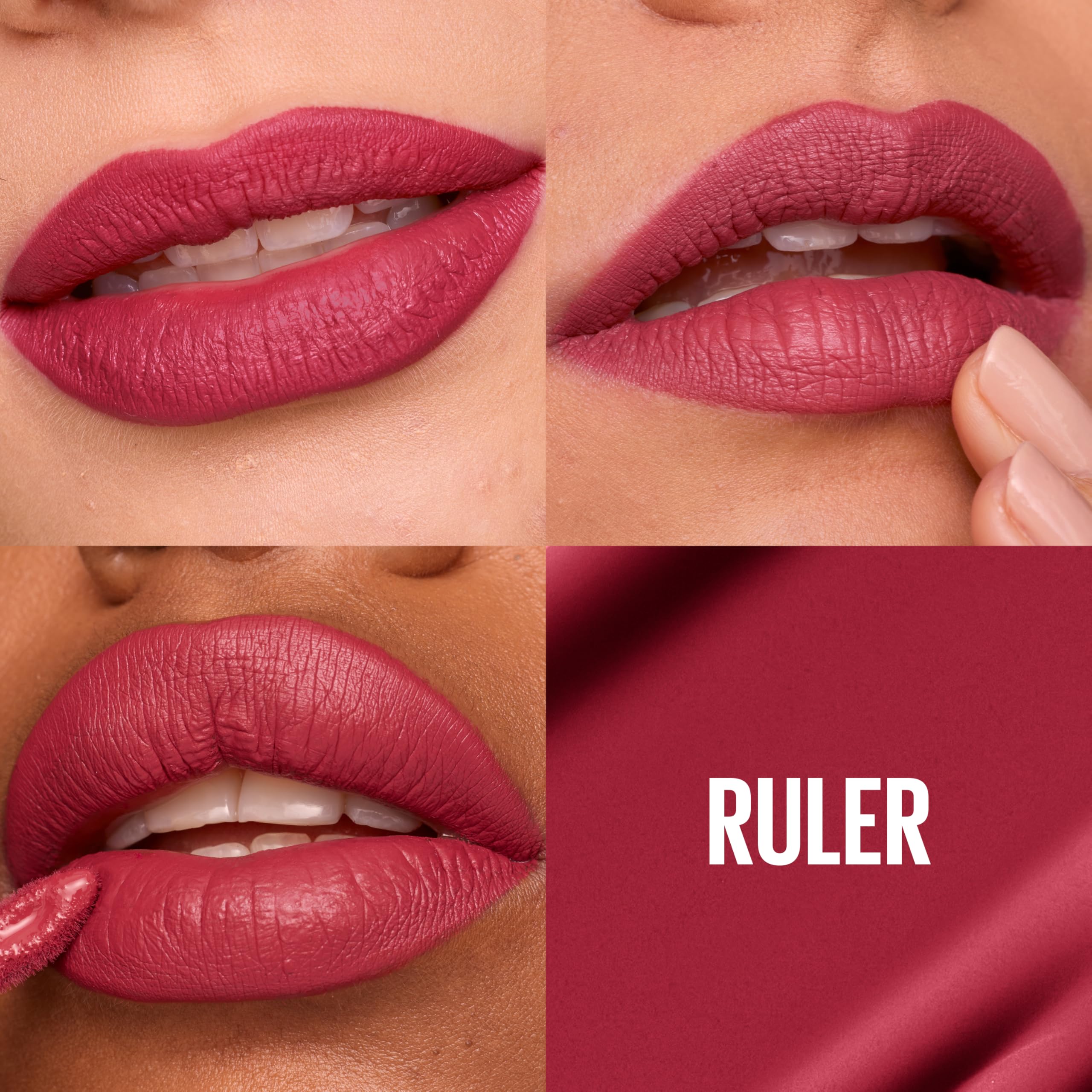 Teinte Ruler cranberry profond offrant une couleur durable.