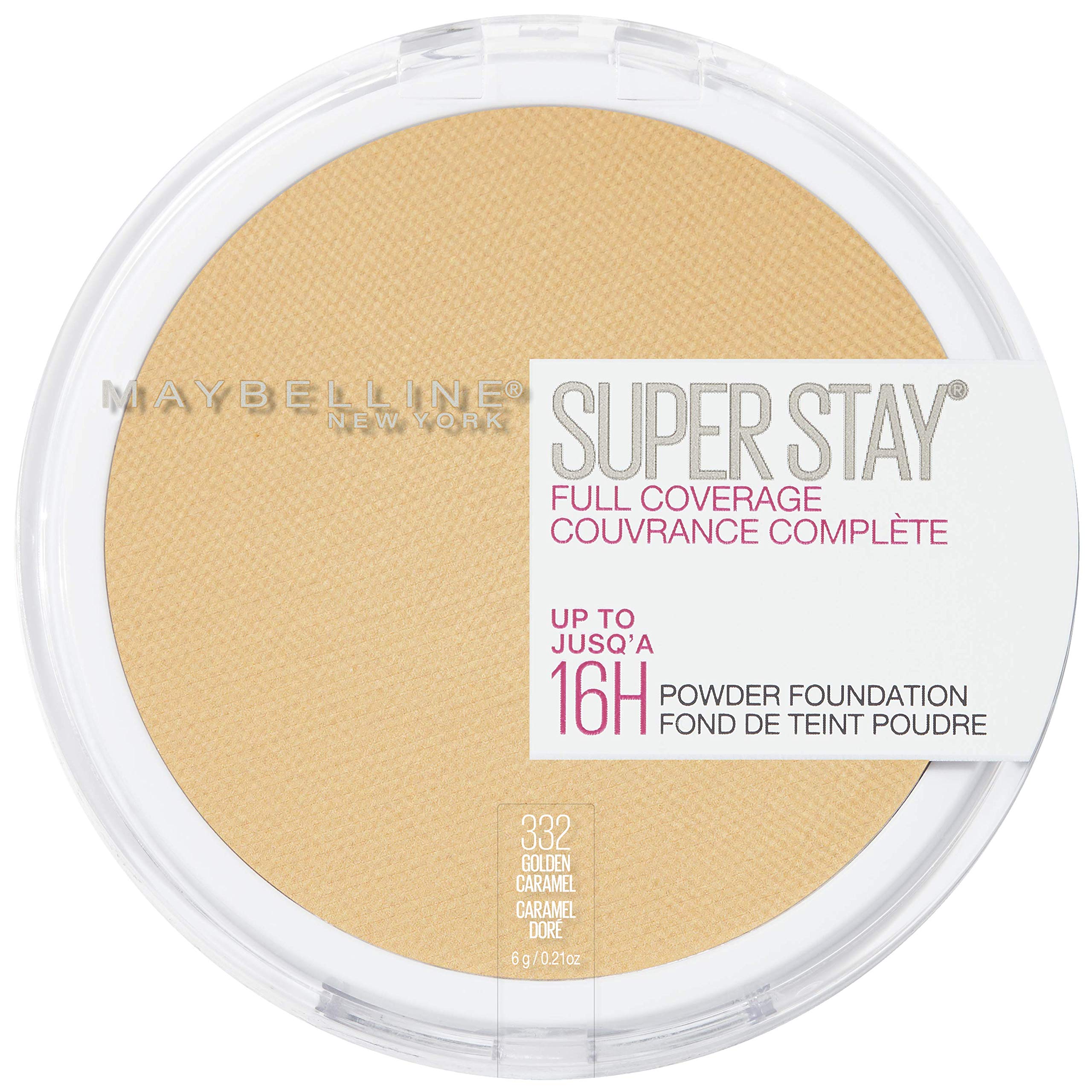 Maybelline Super Stay Poudre Fond de Teint: couvrance longue durée et fini mat.
