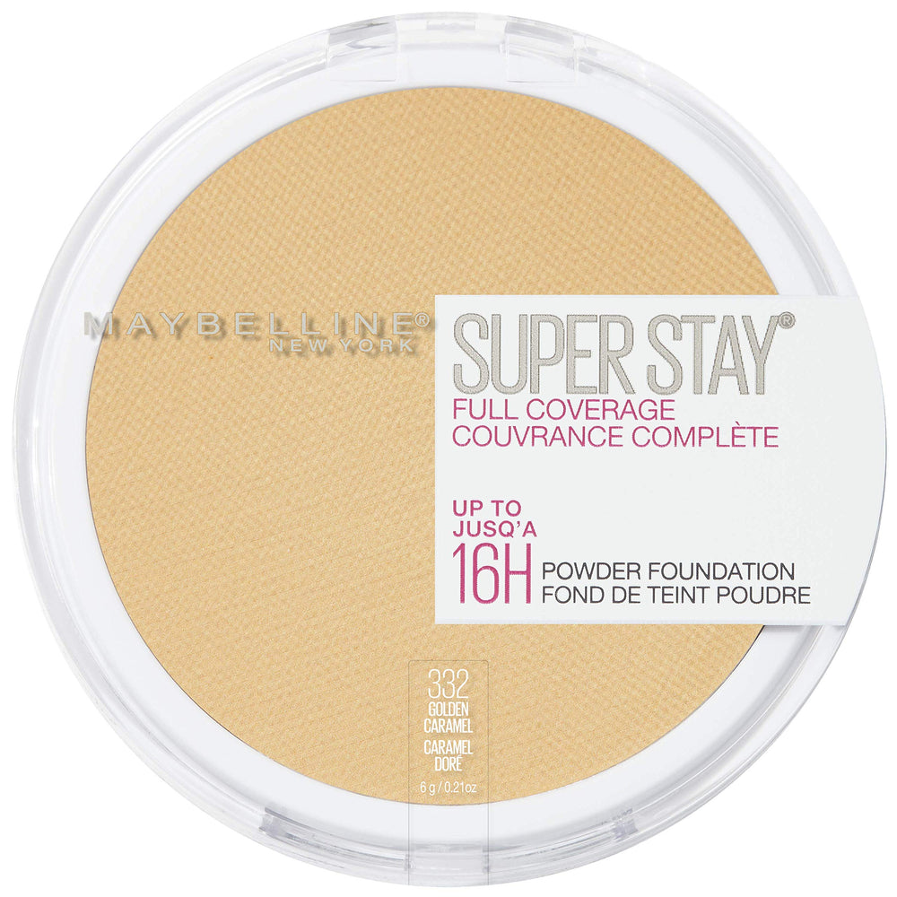 Maybelline Super Stay Poudre Fond de Teint: couvrance longue durée et fini mat.