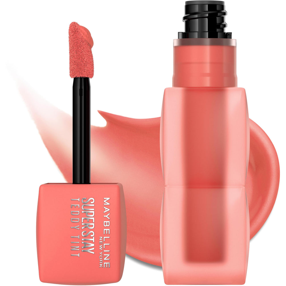Maybelline Teddy Tint, non transférable et résistant à l'eau légère.