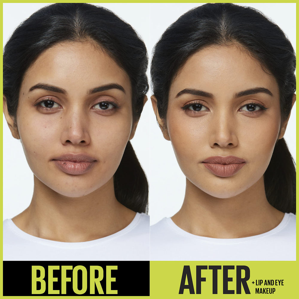 Maybelline Super Stay teinte dorée pour un éclat naturel.