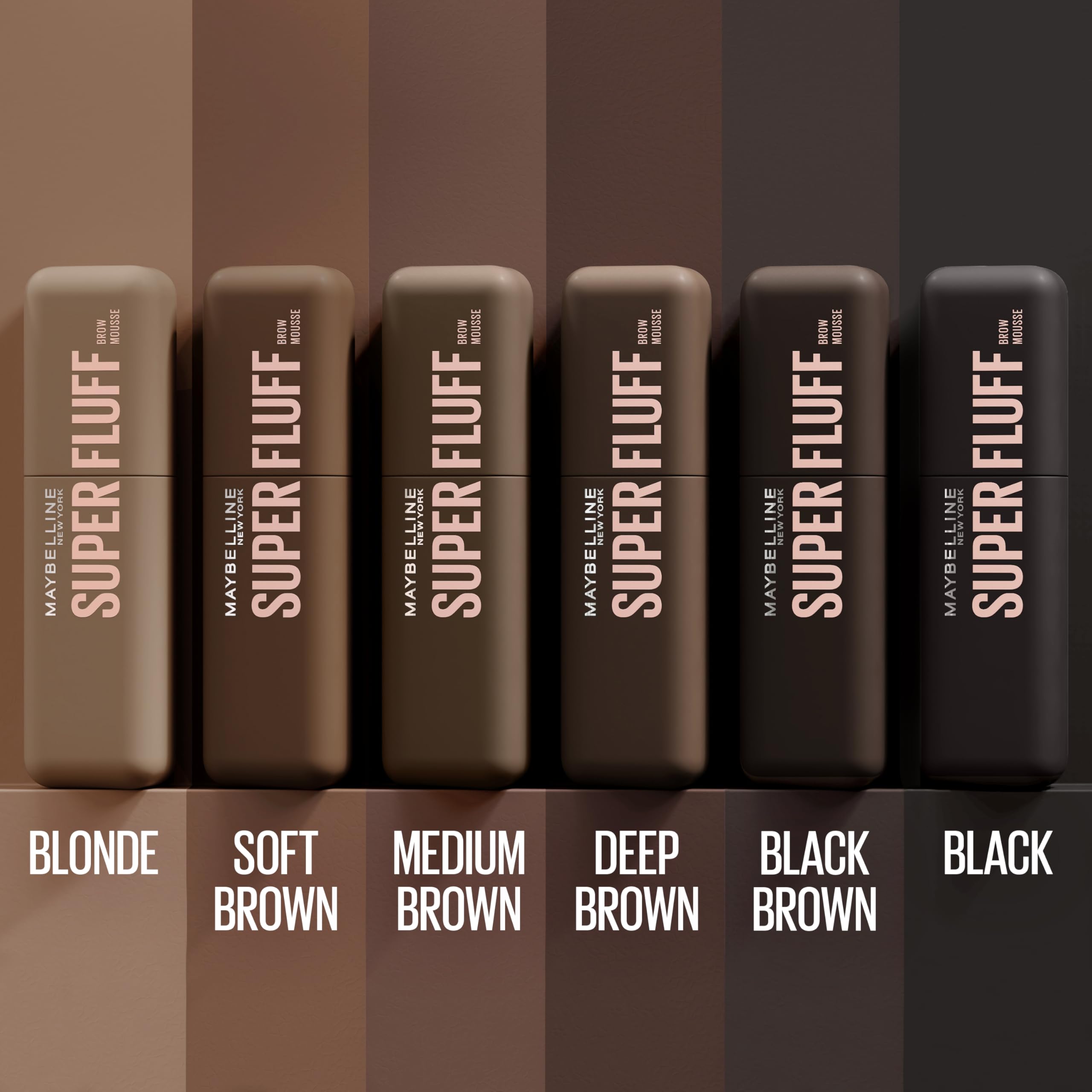Maybelline Superfluff Finition Soyeuse, résultat doux et naturel.