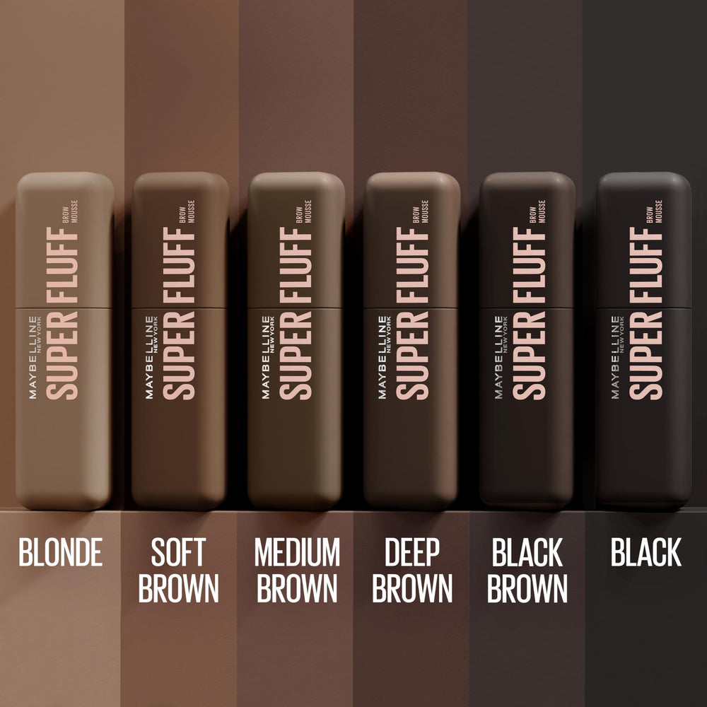 Maybelline Superfluff Finition Soyeuse, résultat doux et naturel.