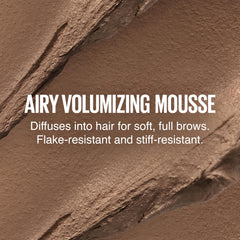 Maybelline Superfluff Brow Mousse teinte brun clair volume léger et finition douce
