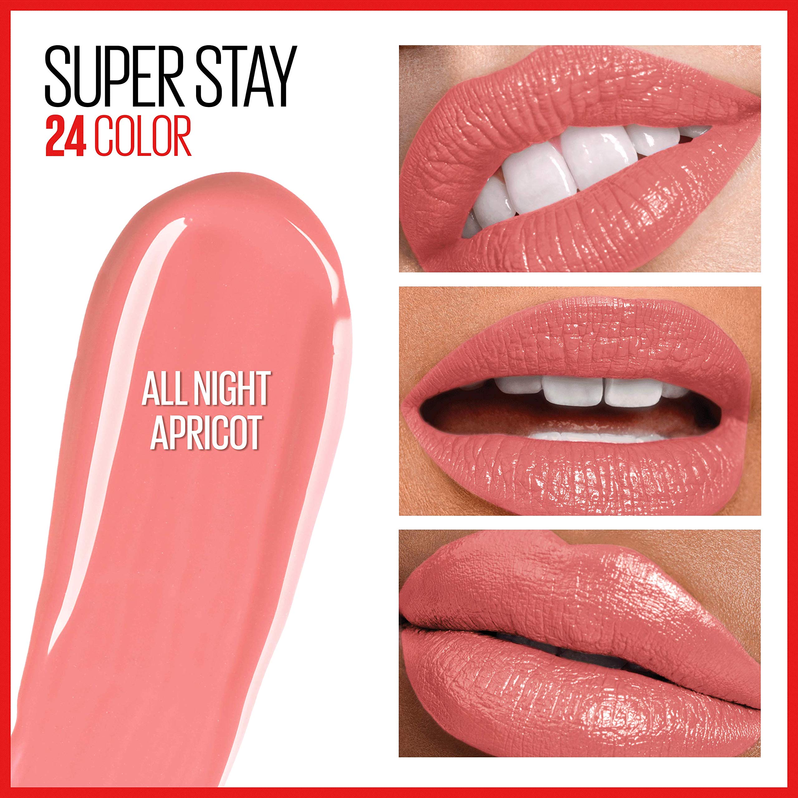 Maybelline Super Stay 24 baume hydratant intégré pour les lèvres.