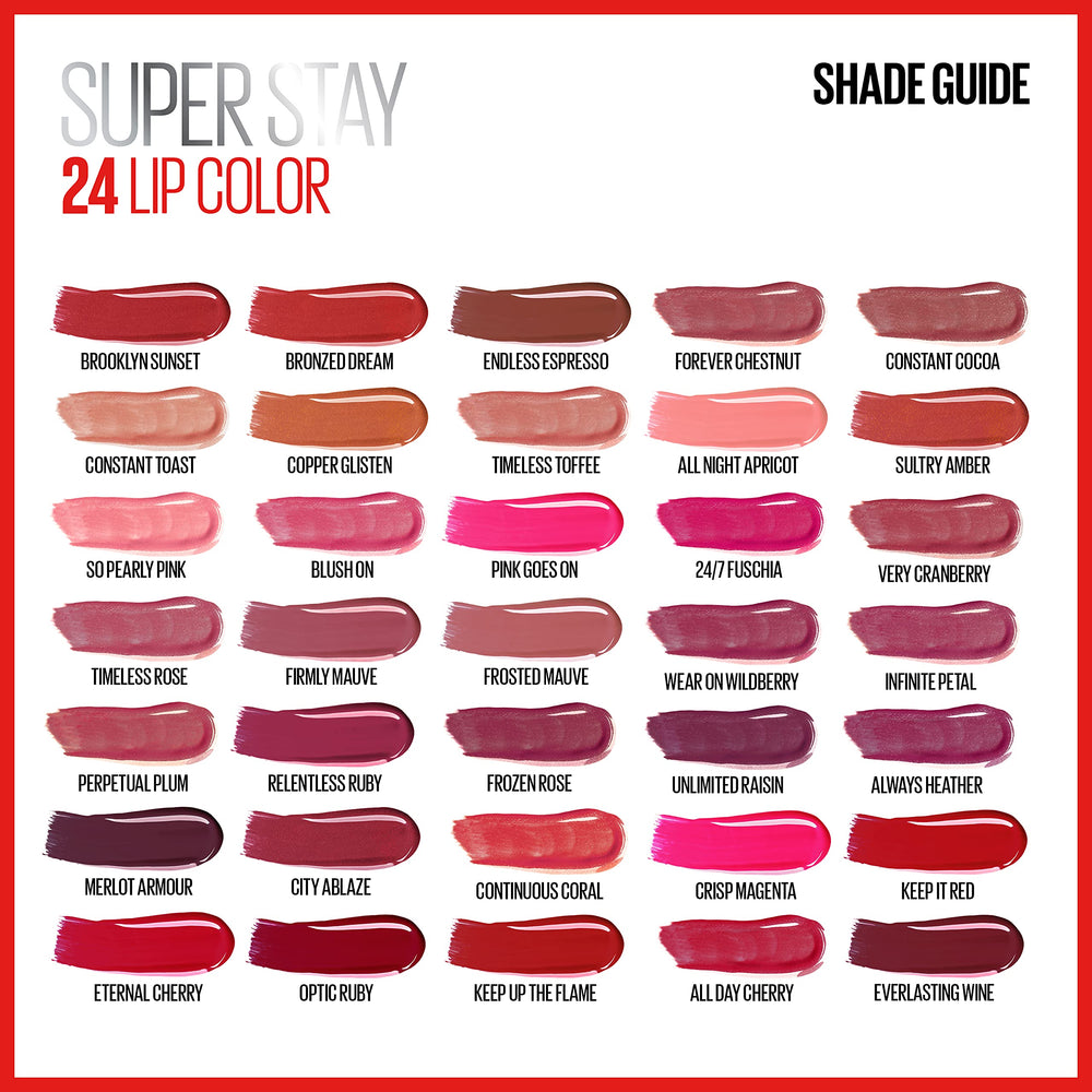 Maybelline Super Stay 24 – Applicateur précision pour une pose nette et contrôlée.