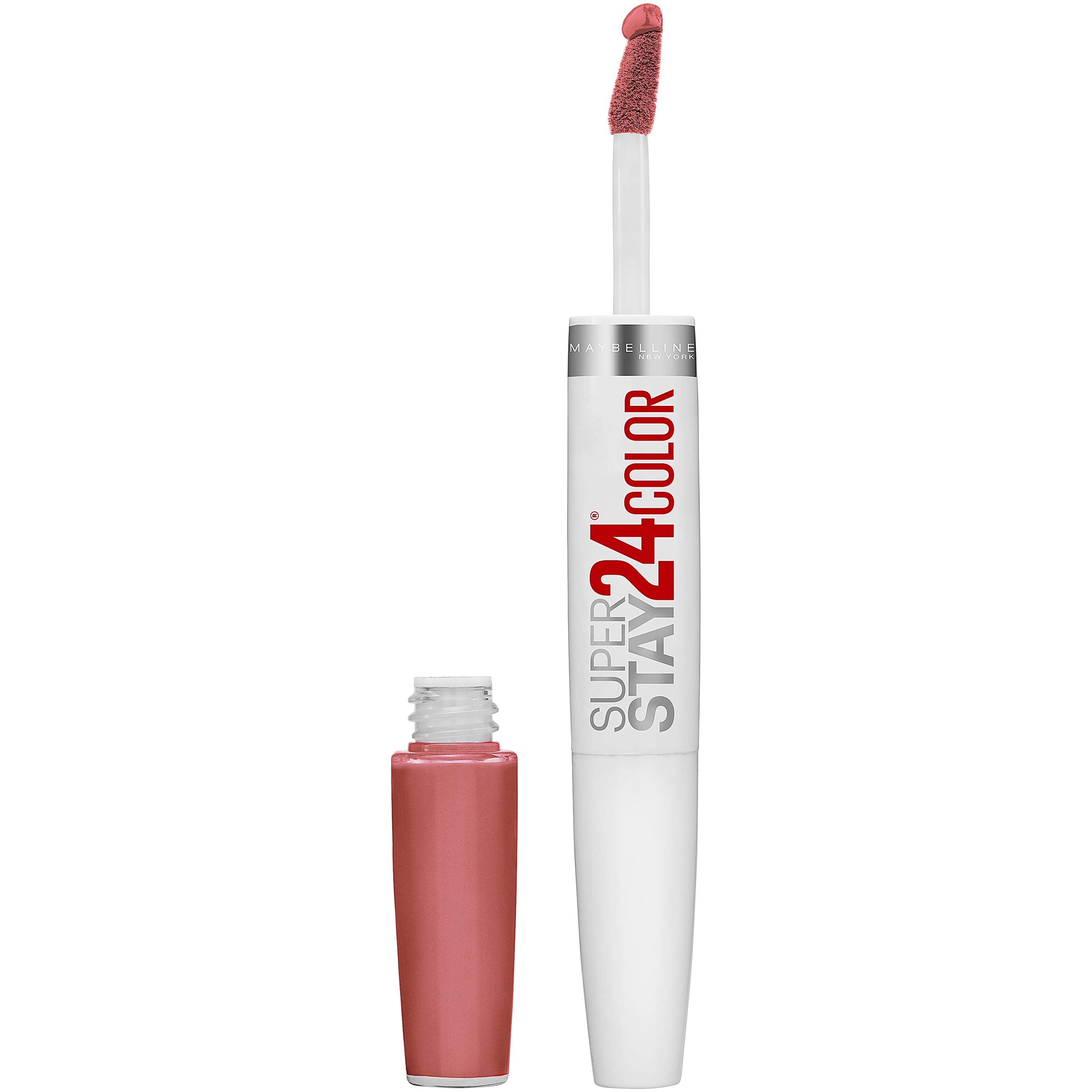 Maybelline Super Stay 24 – Rouge liquide, application précise et longue tenue.