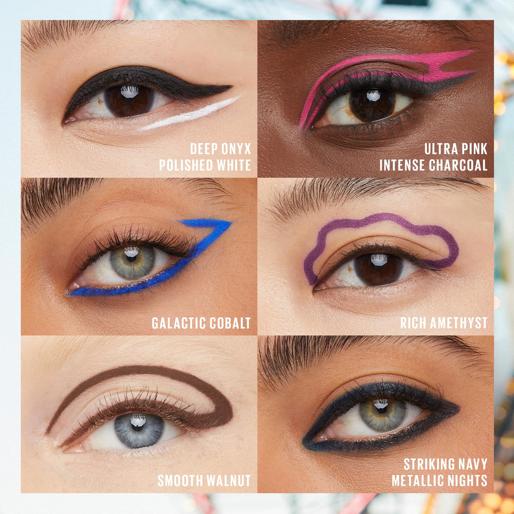 Maybelline TattooStudio crayon yeux – définition nette pour look fumé ou discret.