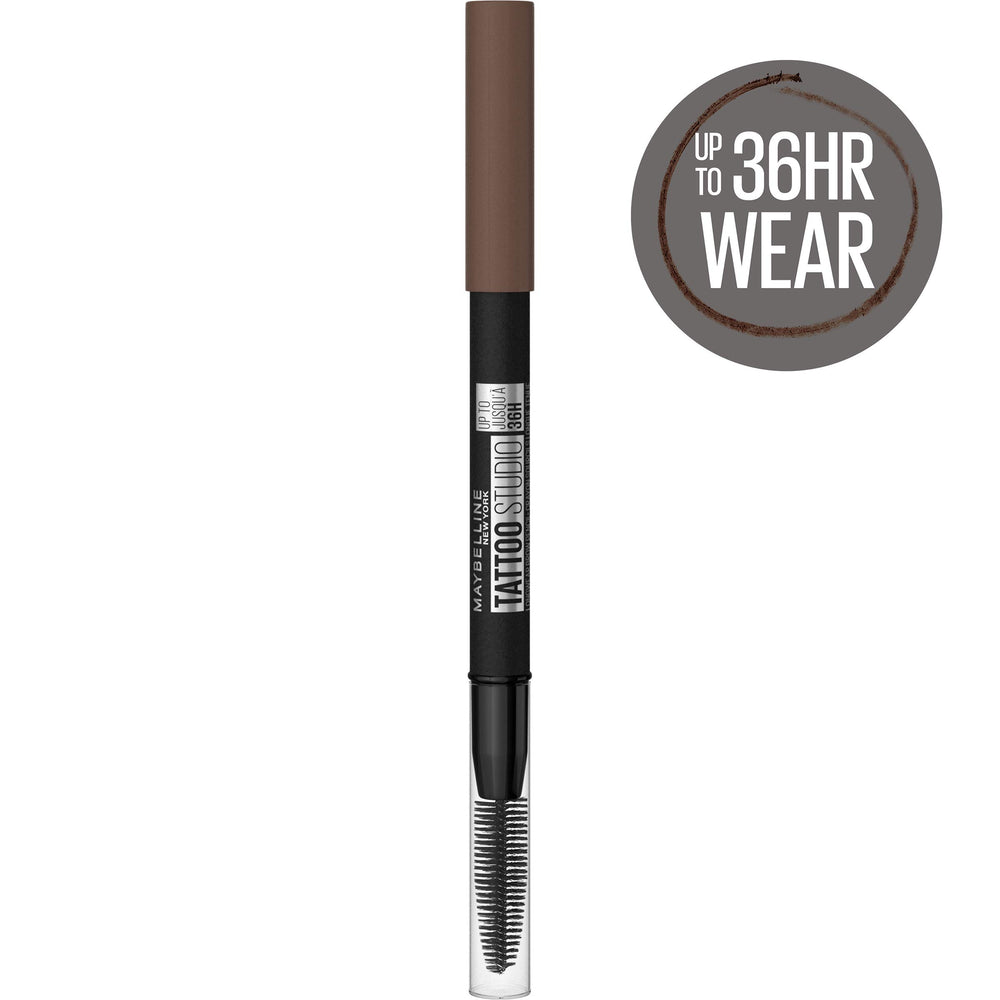 Maybelline TattooStudio crayon-sourcils-aiguisable pour une forme nette.